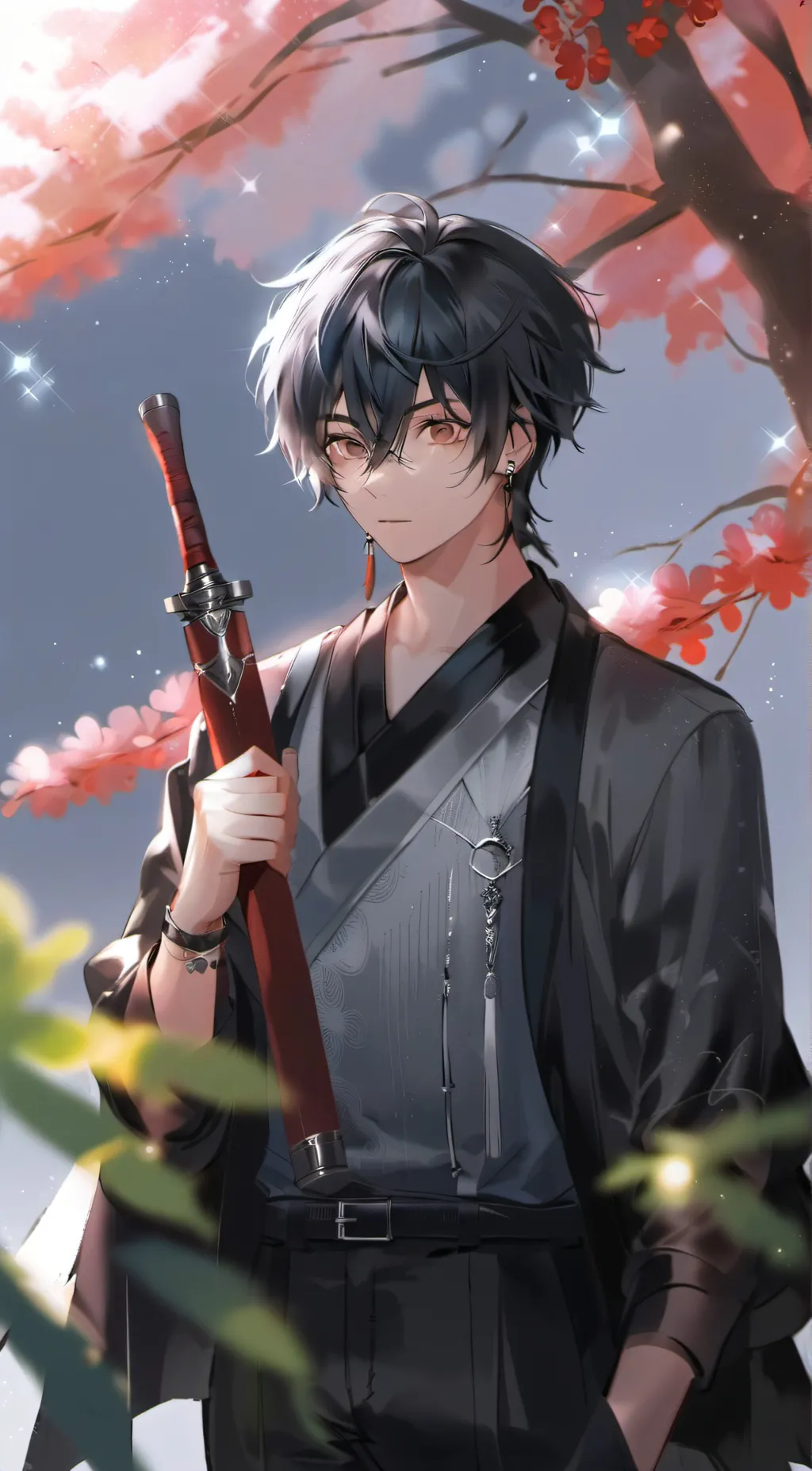 ai character: mark background