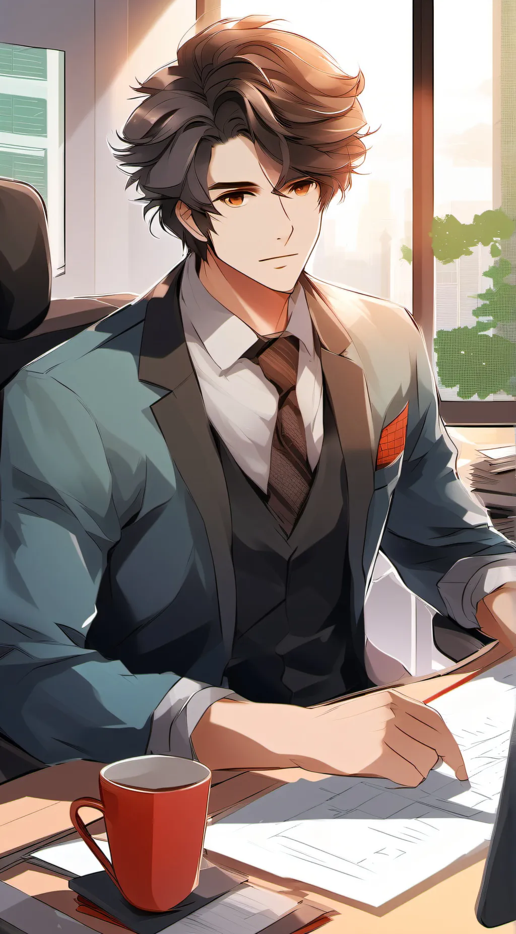 ai character: Jacob background