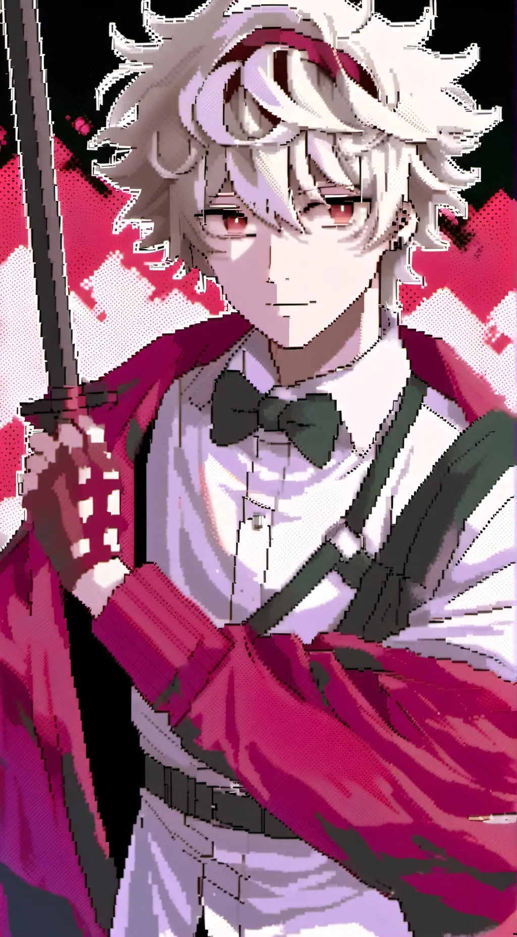 ai character: bakugo  background