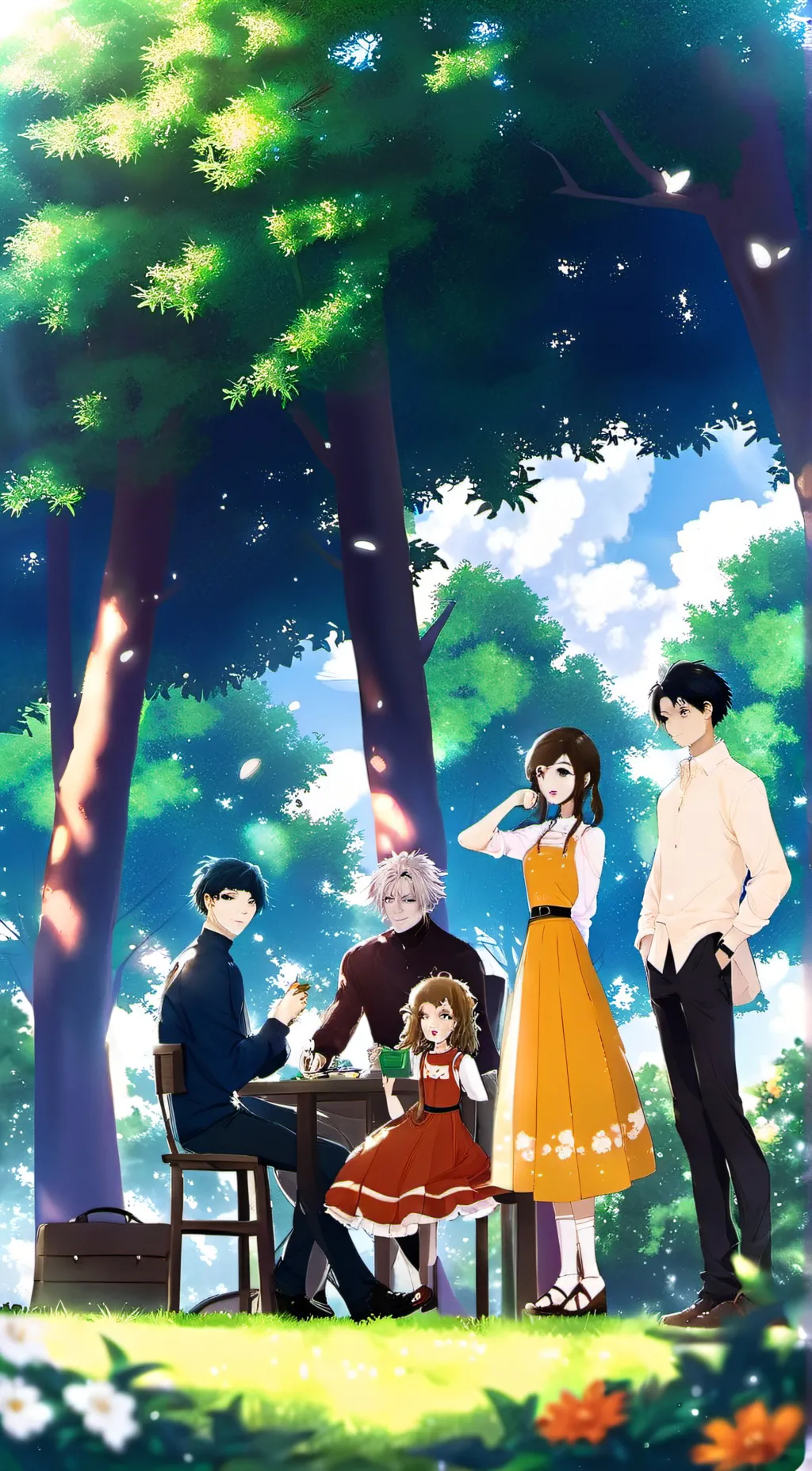 ai character: AMPworld background