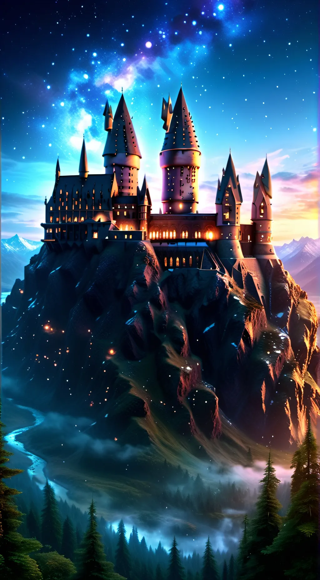 ai character: Hogwarts 27 background