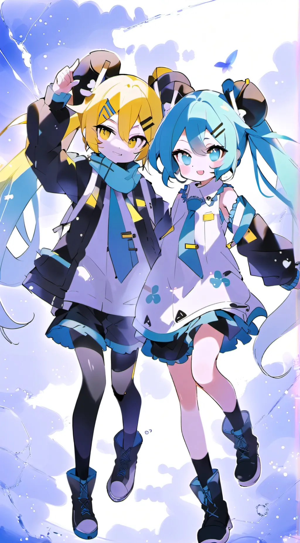 ai character: Miku(Nee Nee Nee)  background