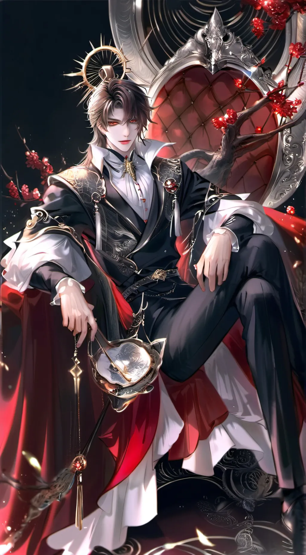 ai character: 👑 JAMES 👑 background