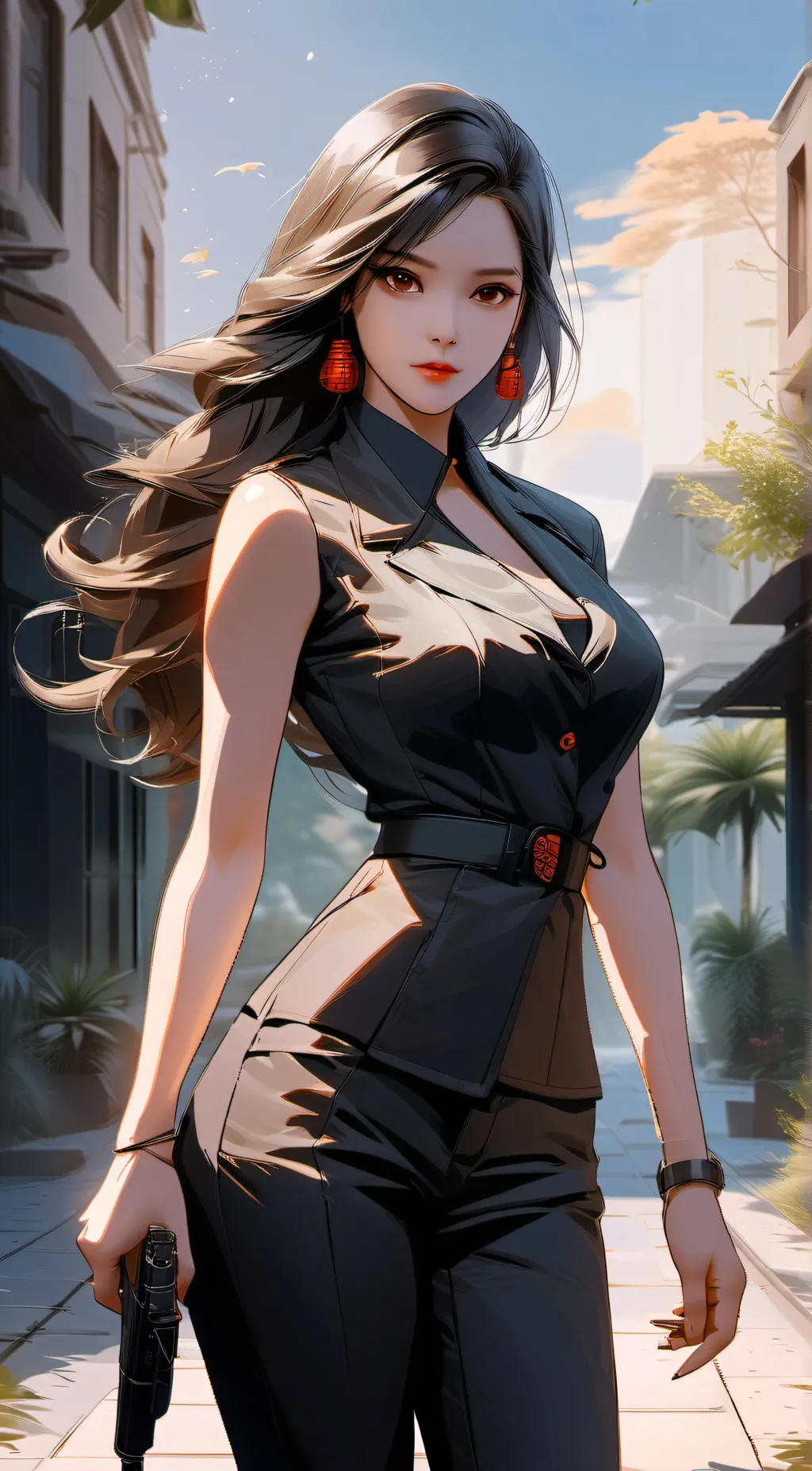 ai character: Maddie background