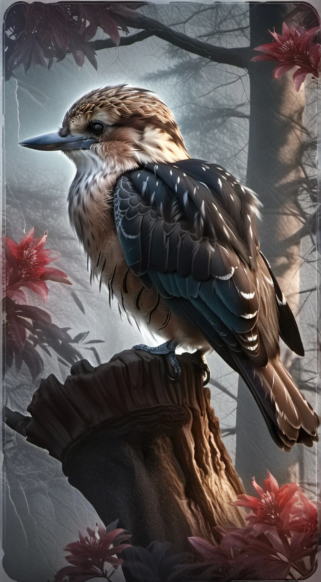 ai character: 1 × 965633 background