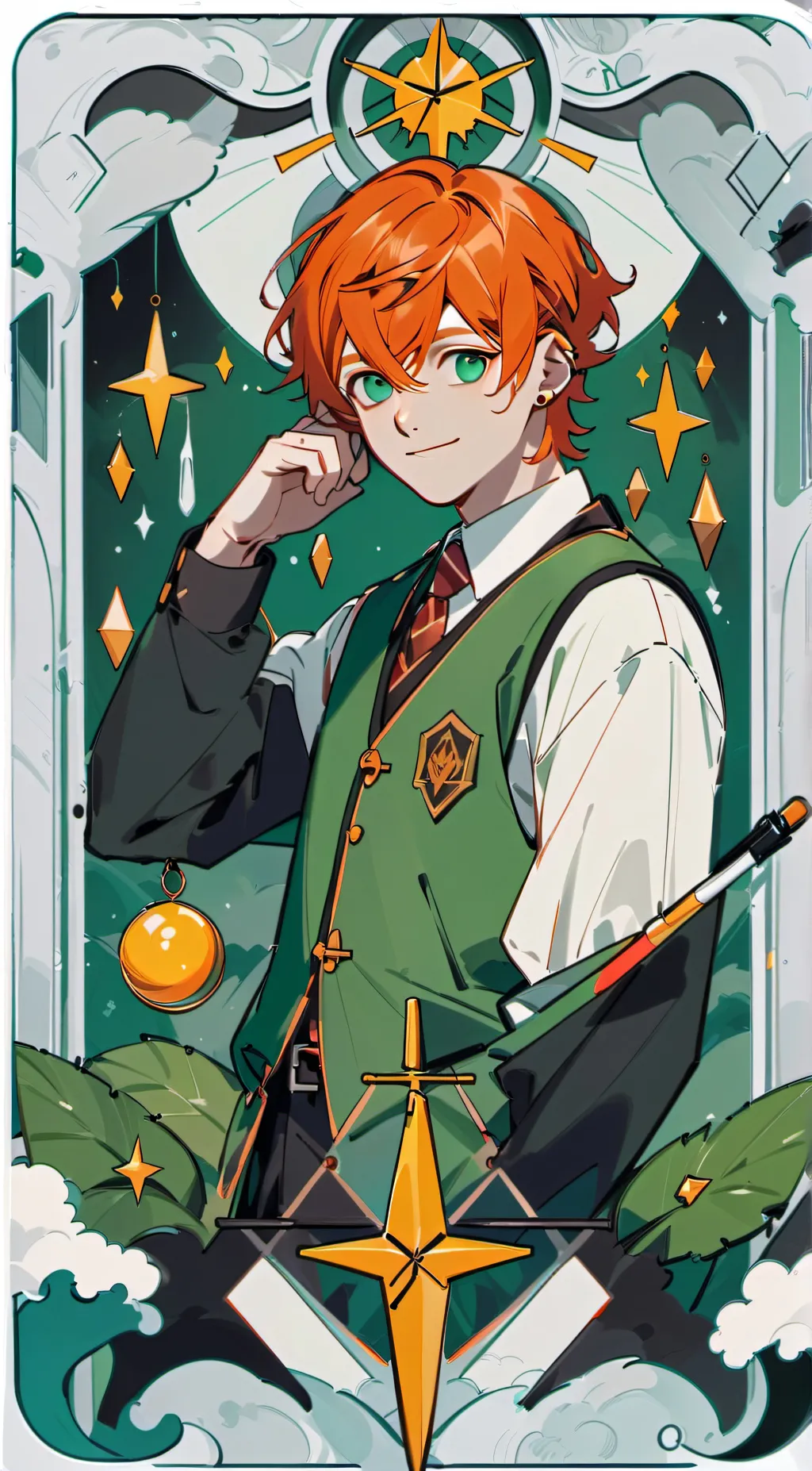 ai character: Ron background