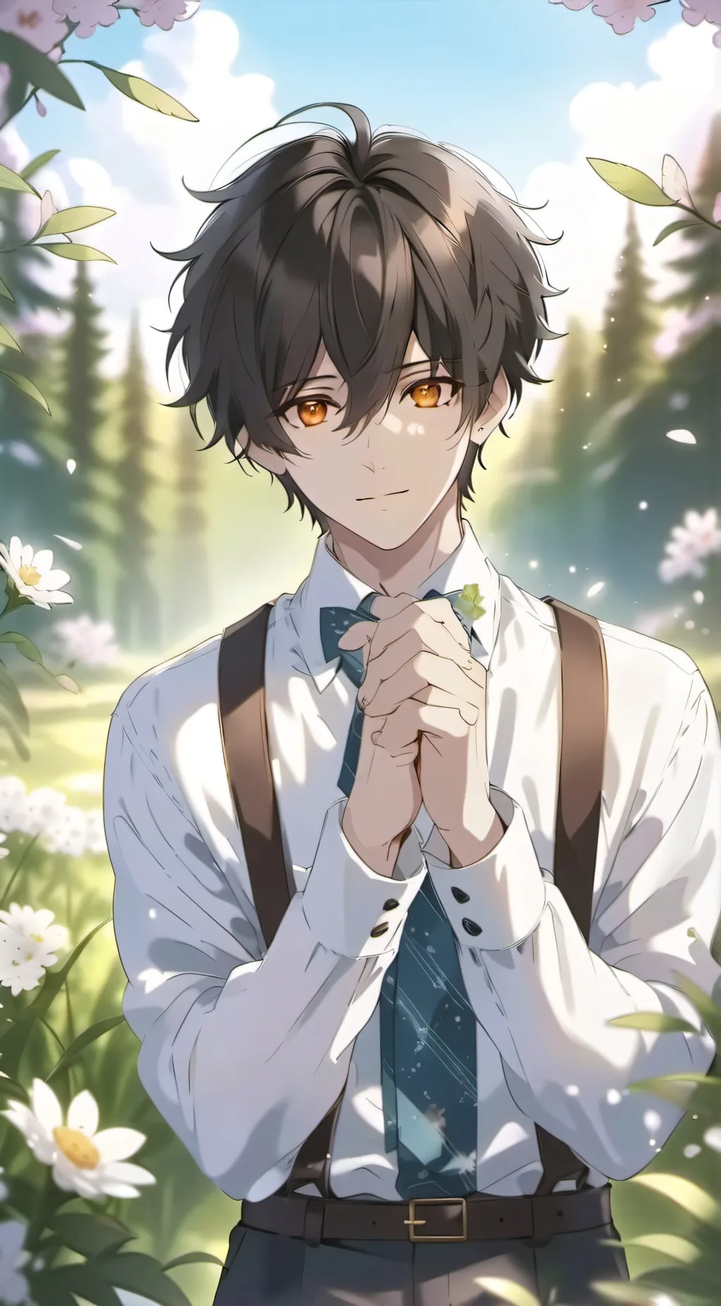 ai character: AJ background