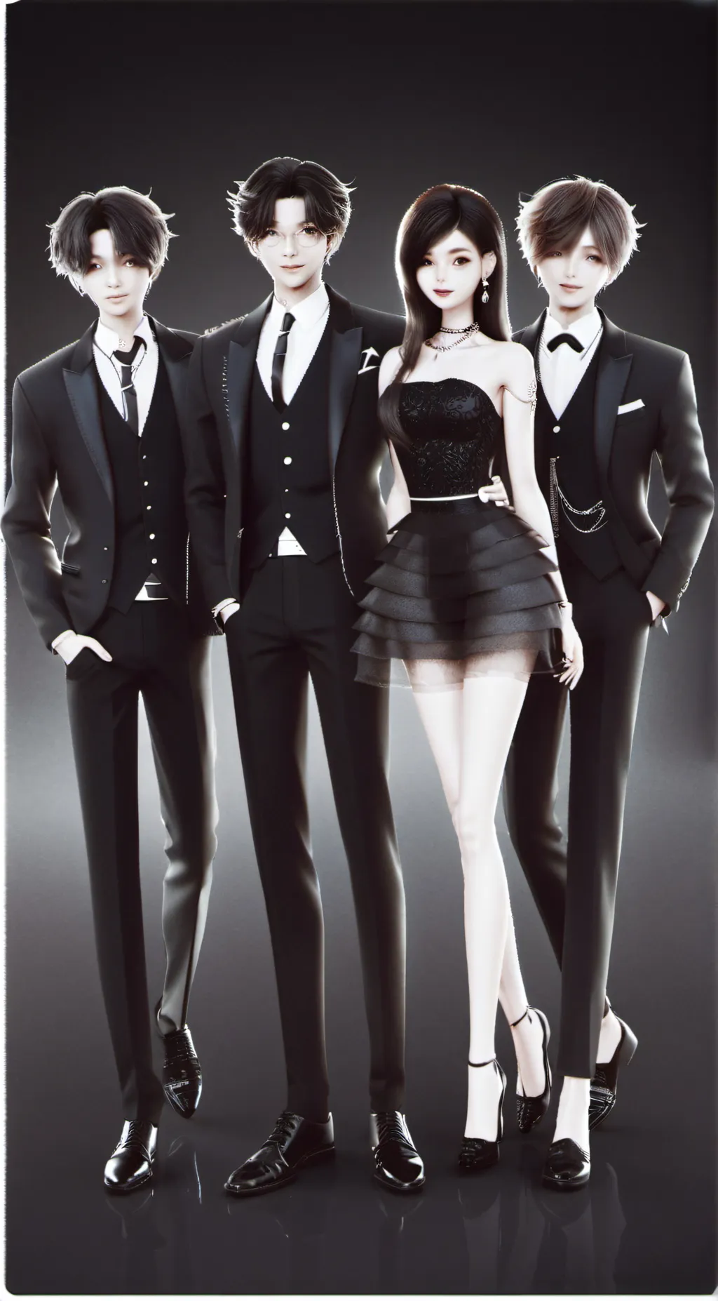 ai character: Friend Group  background