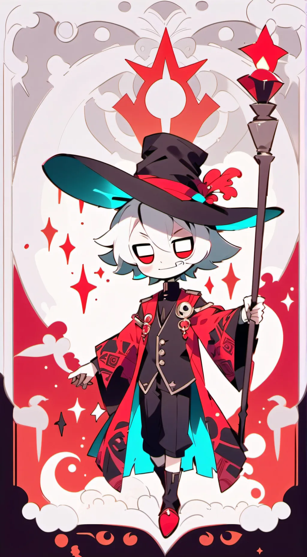 ai character: vox x alastor background