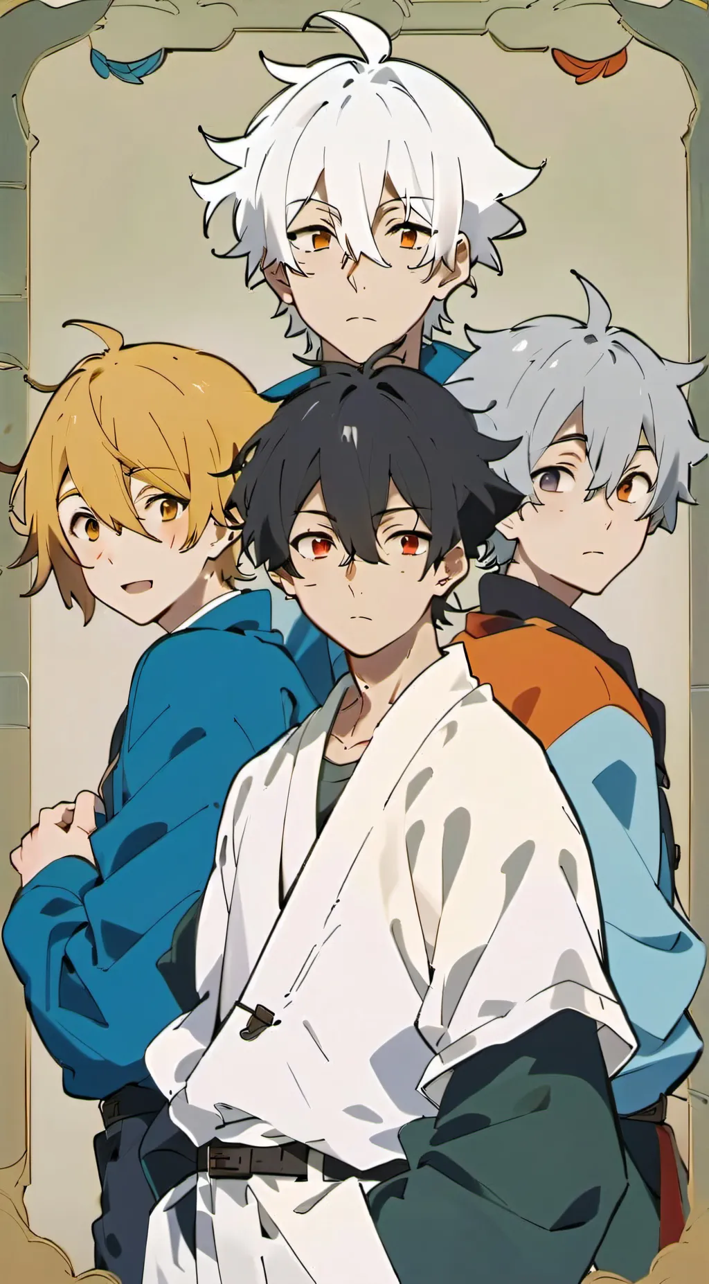 ai character: Your bestfriends:) background