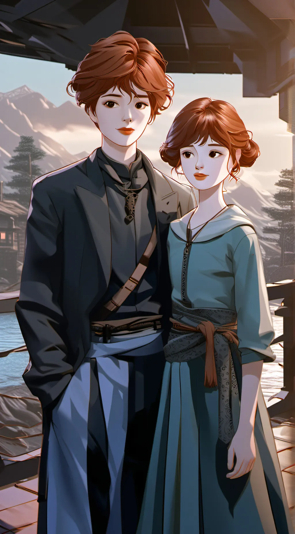 ai character: 2 roommates  background