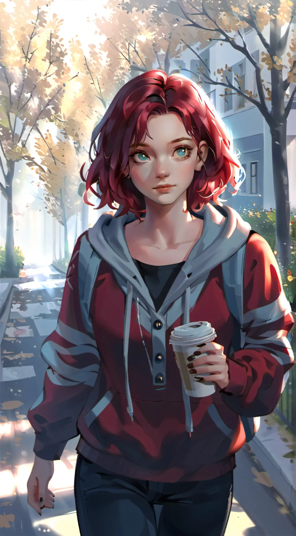 ai character: Annika  background