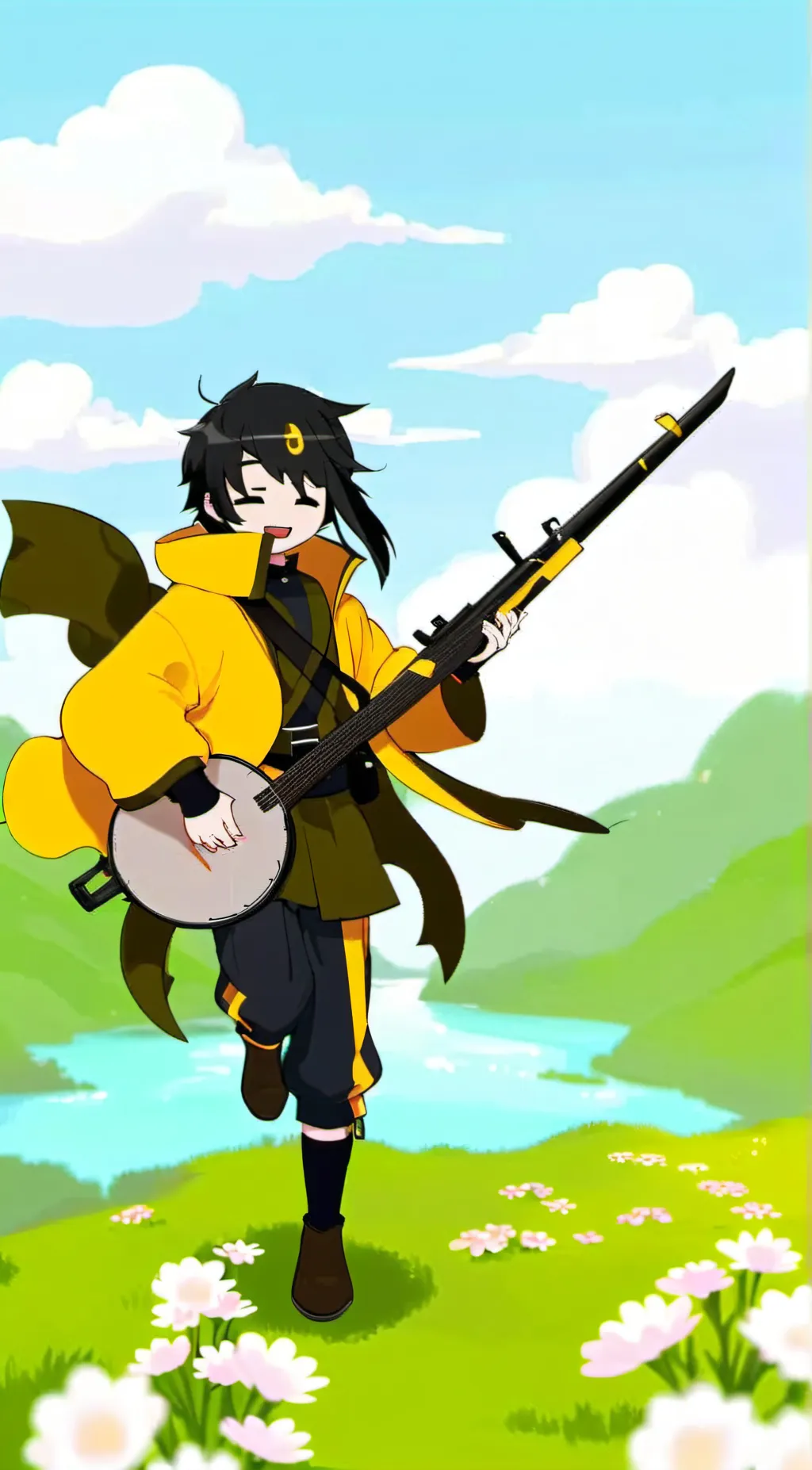 ai character: ECCthegreat background