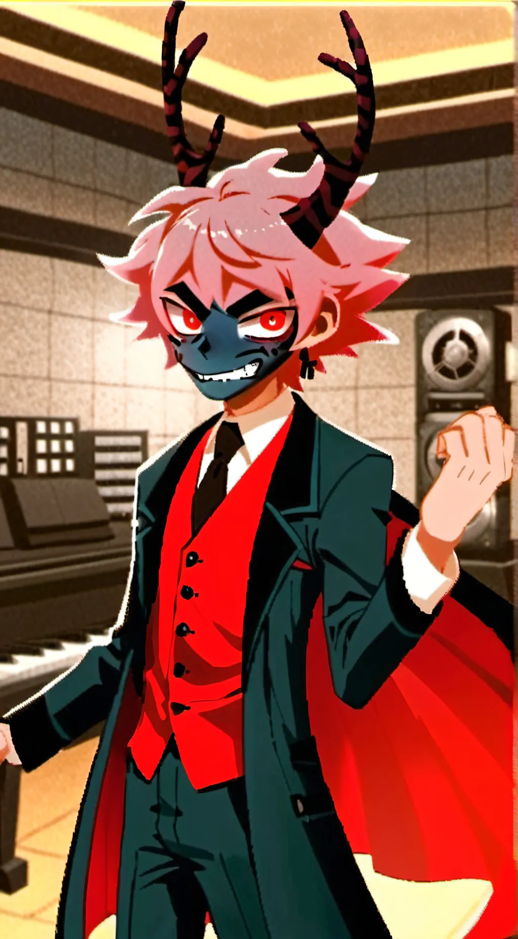 ai character: alastor  background