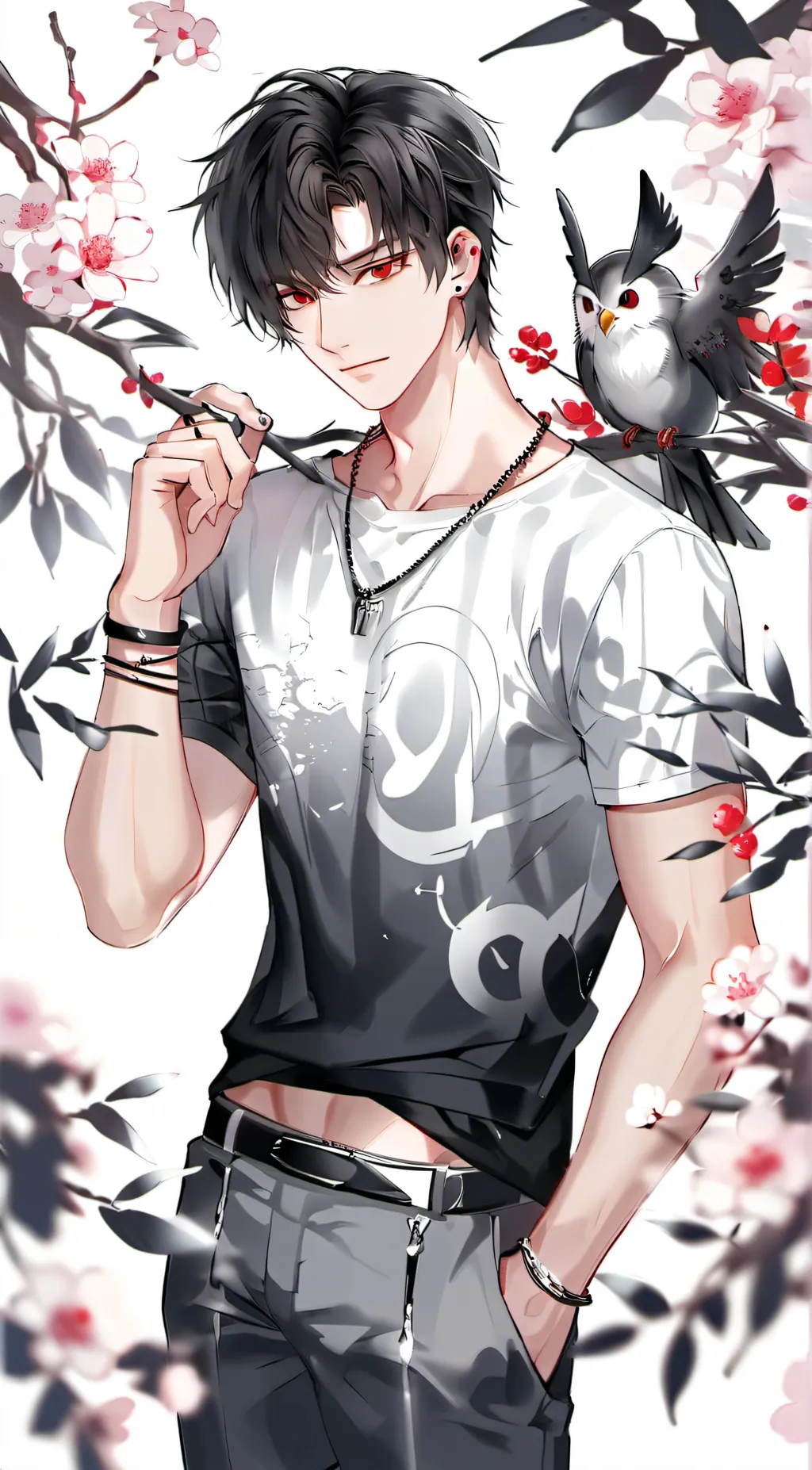 ai character: ◇Aaron◇ background