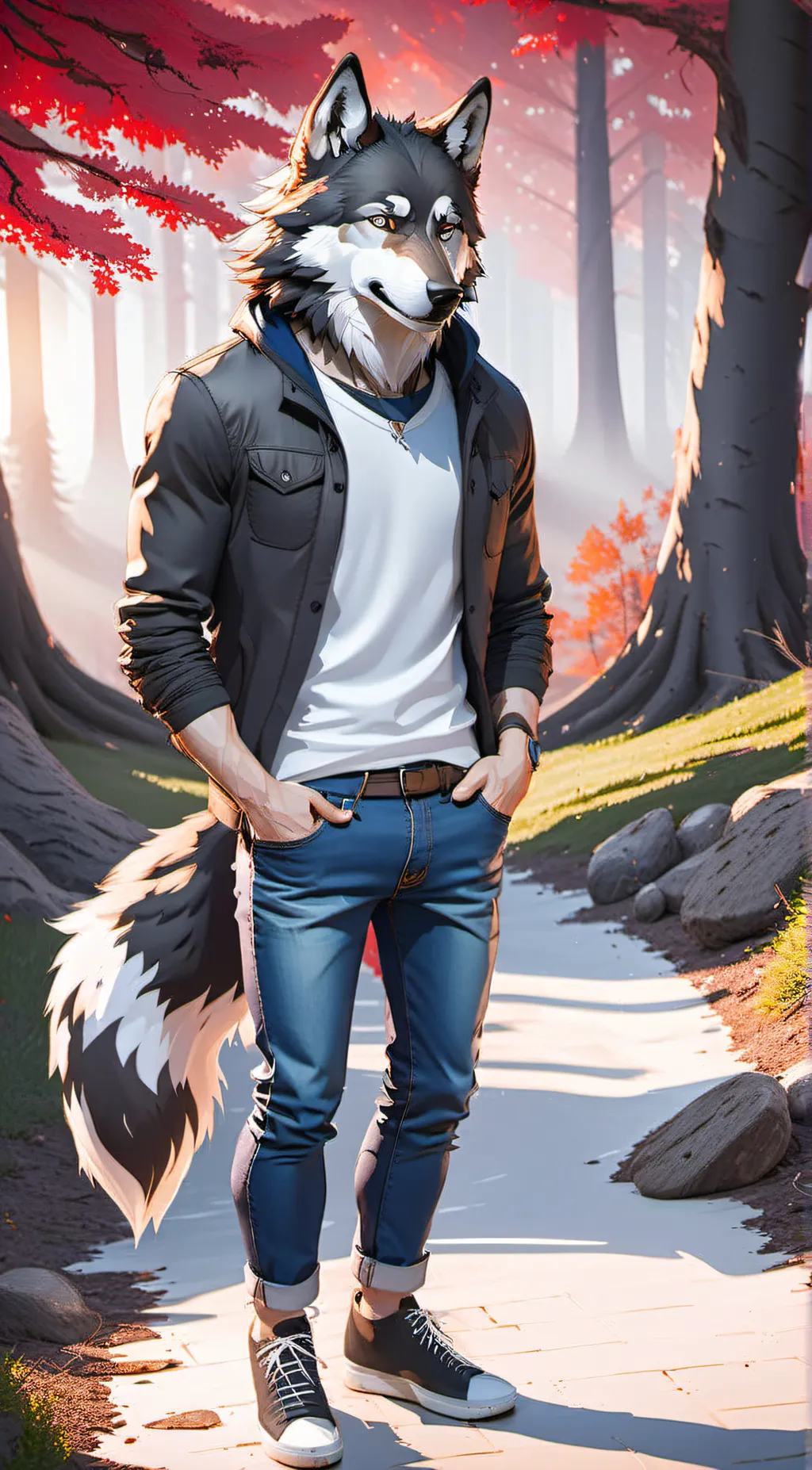 ai character: Lykaon background