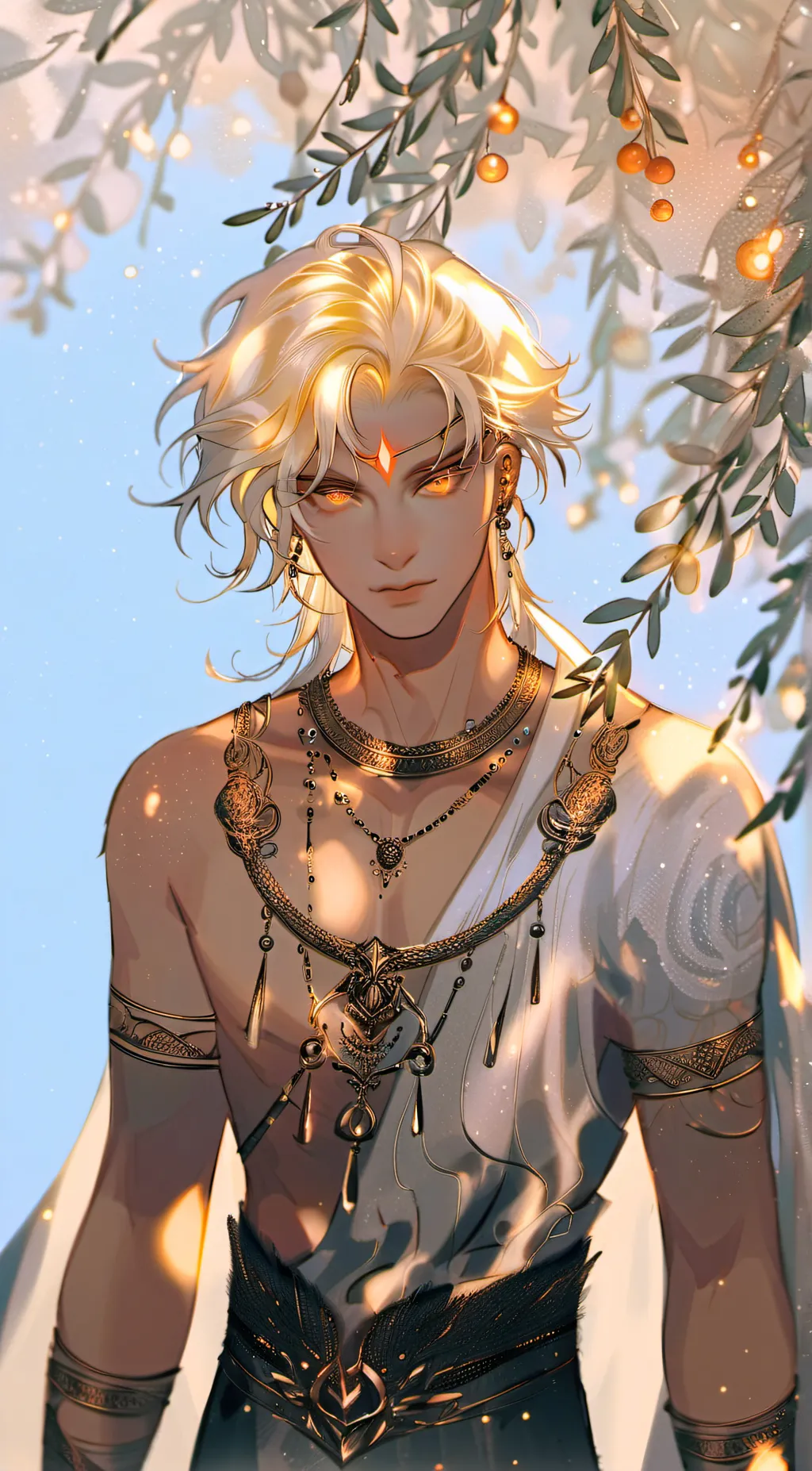 ai character: Helios background