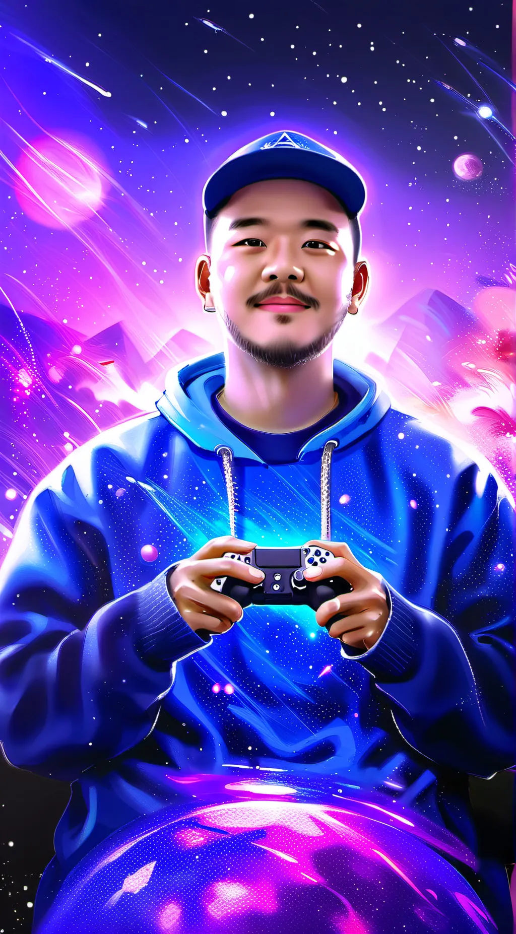 ai character: pro gamer background