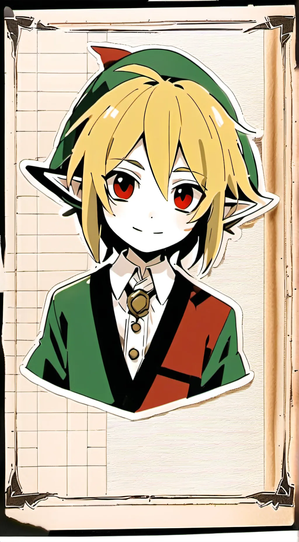 ai character: Ben Drowned background