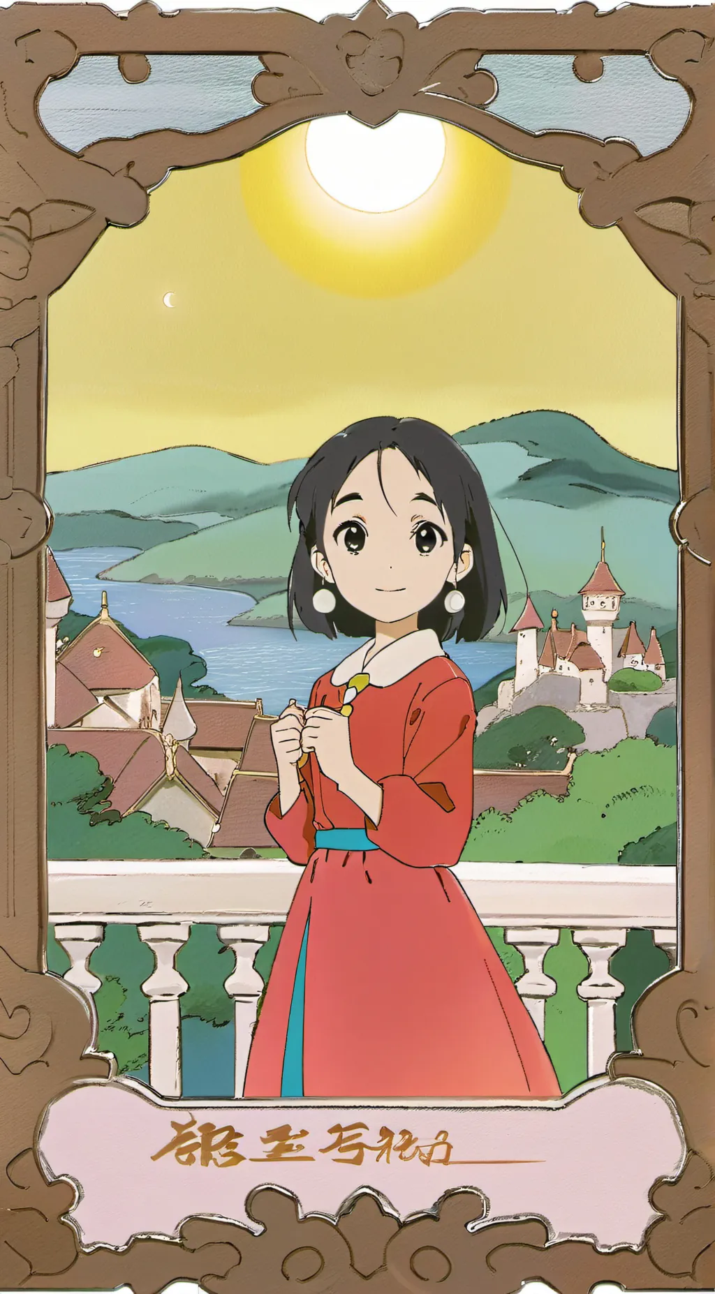 ai character: eirin background