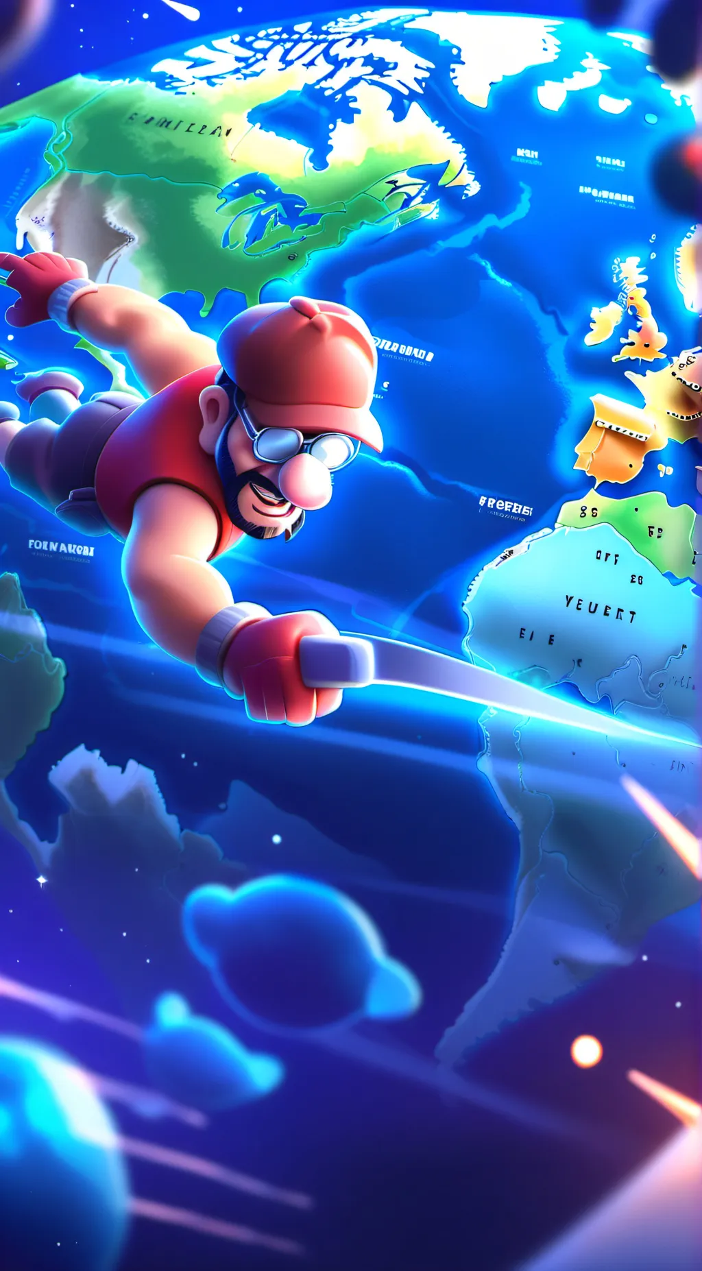 ai character: finish the lyrics background