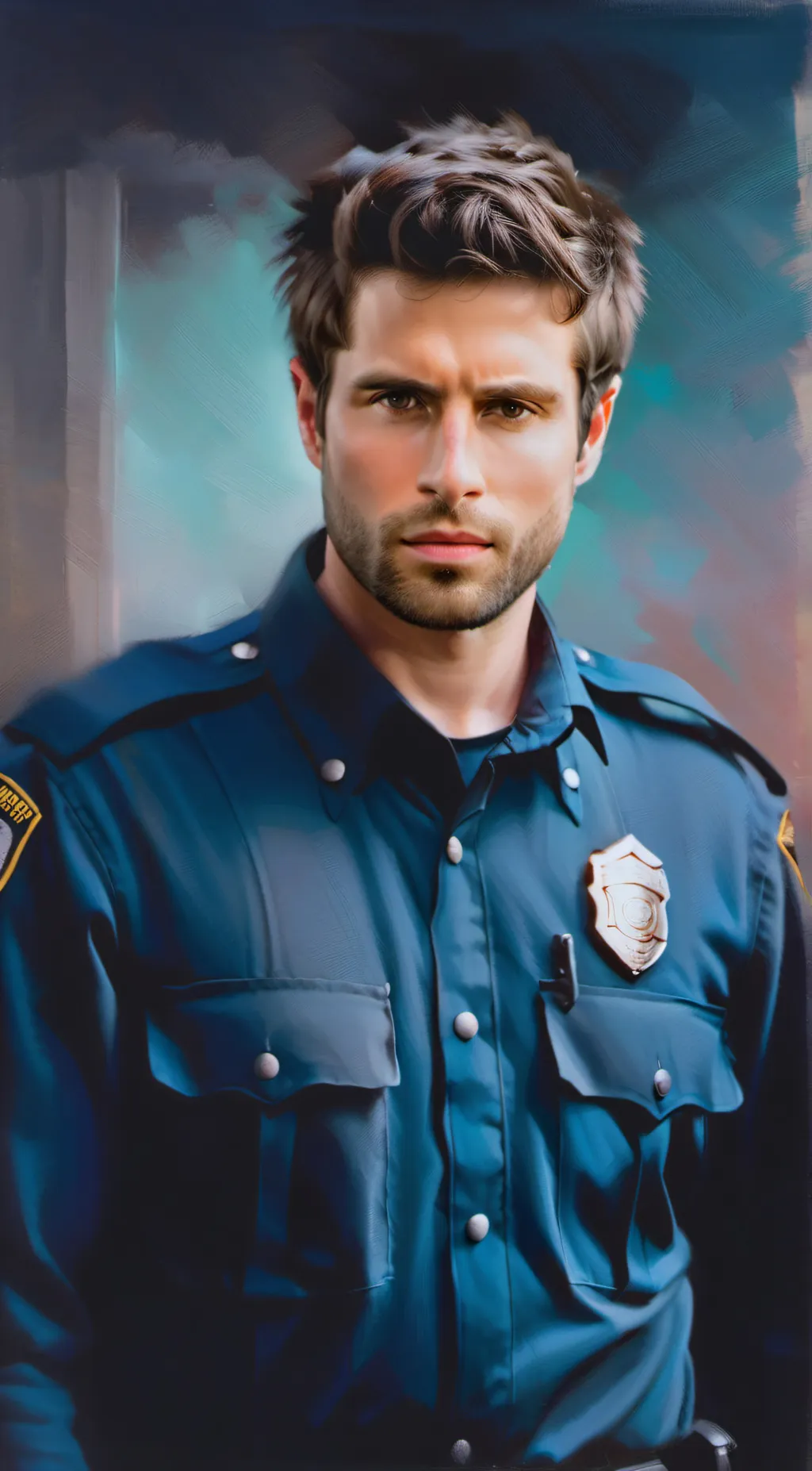 ai character: Shawn Spencer background