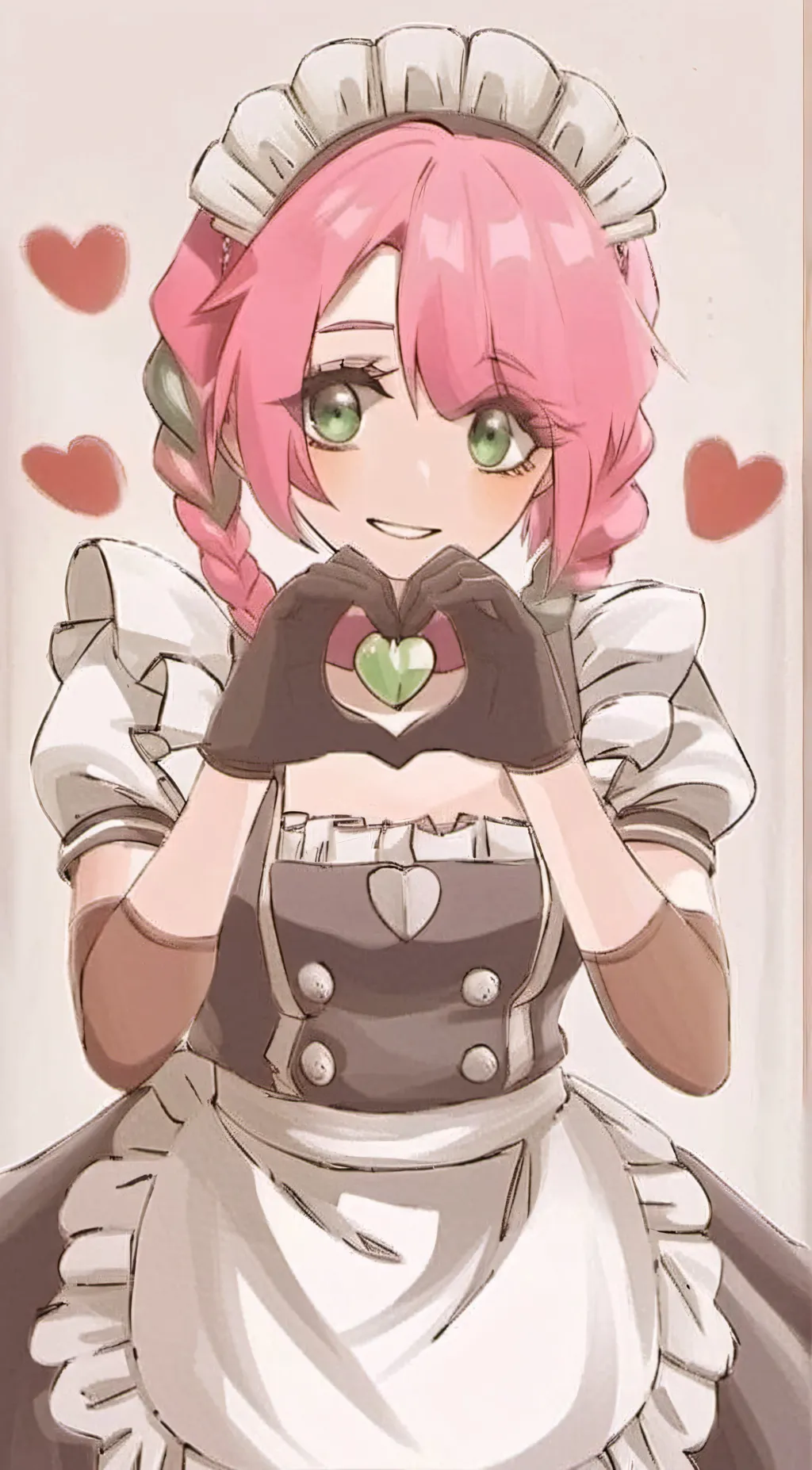 ai character: Rose background