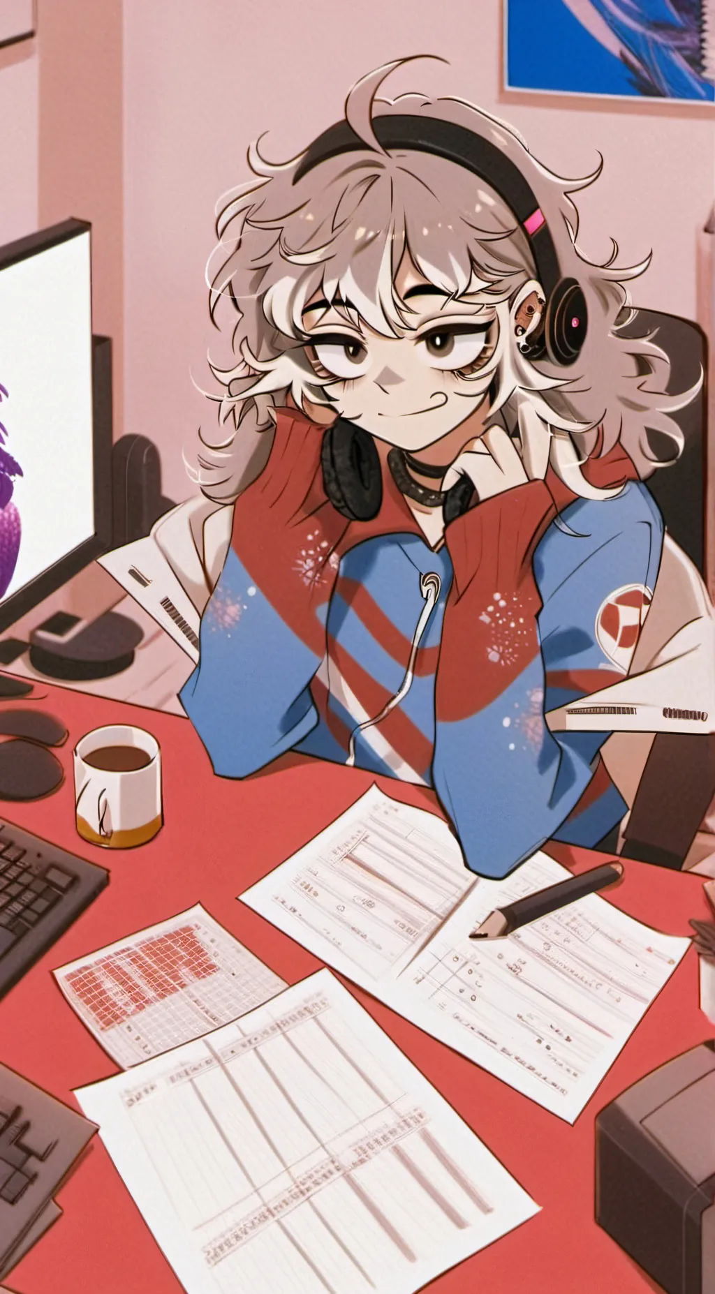 ai character: Emma  background