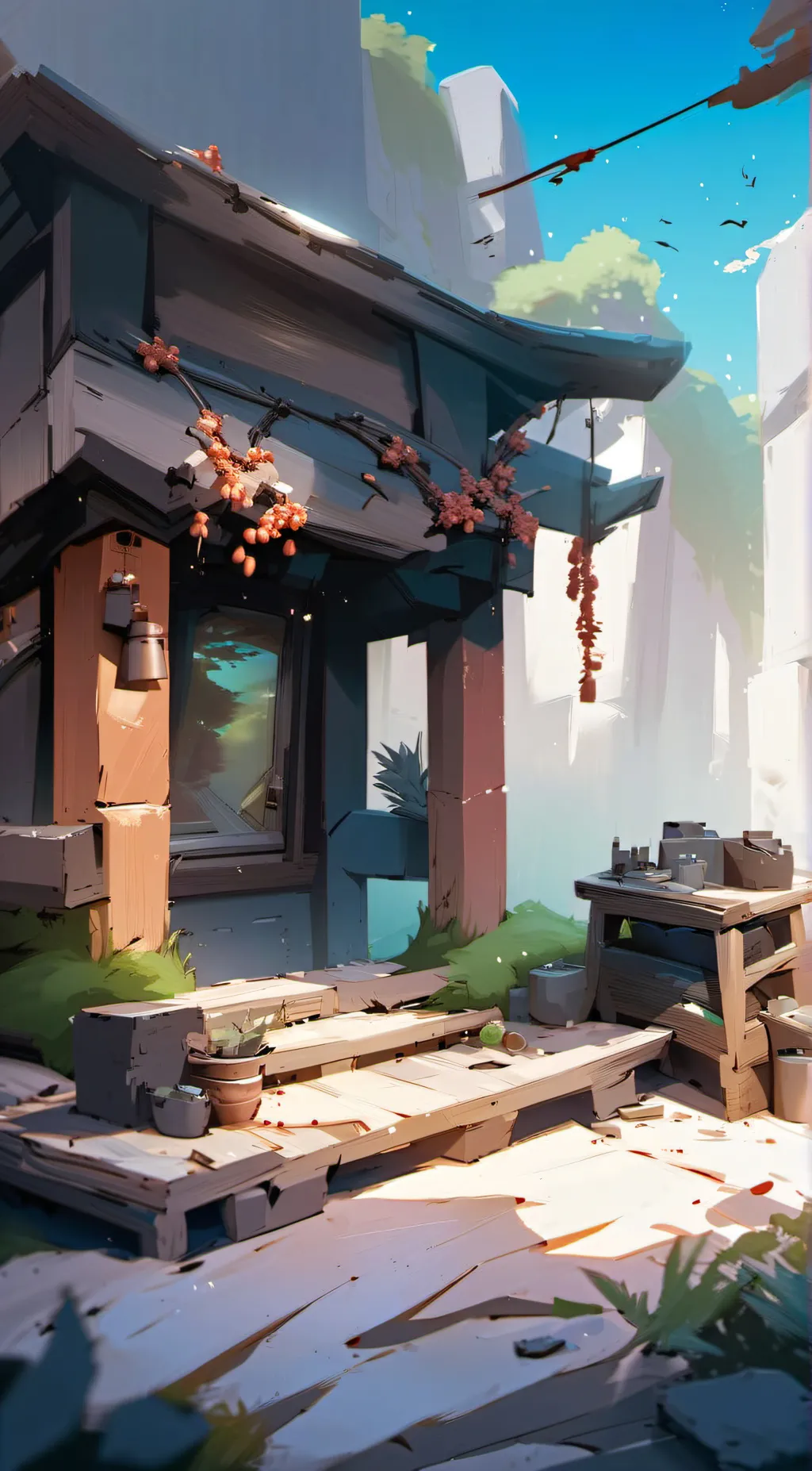 ai character: Countryhuman background