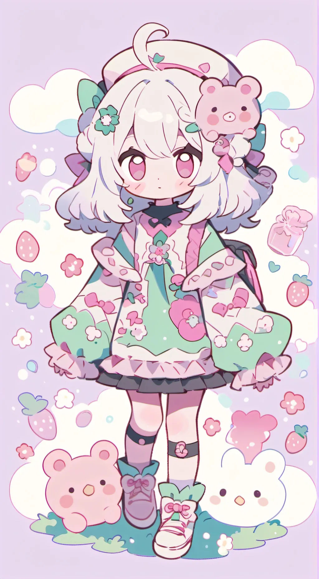 ai character: Bertha background