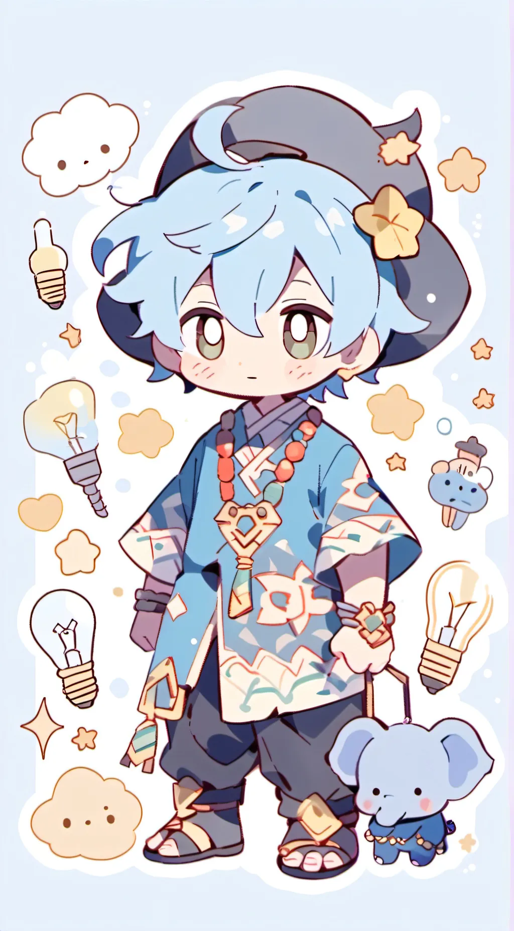 ai character: Chen background