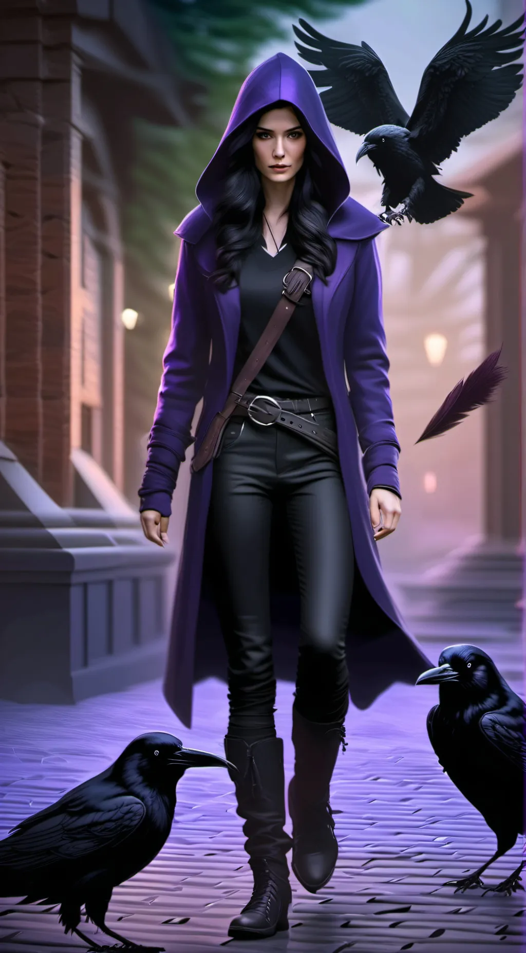 ai character: Evara background