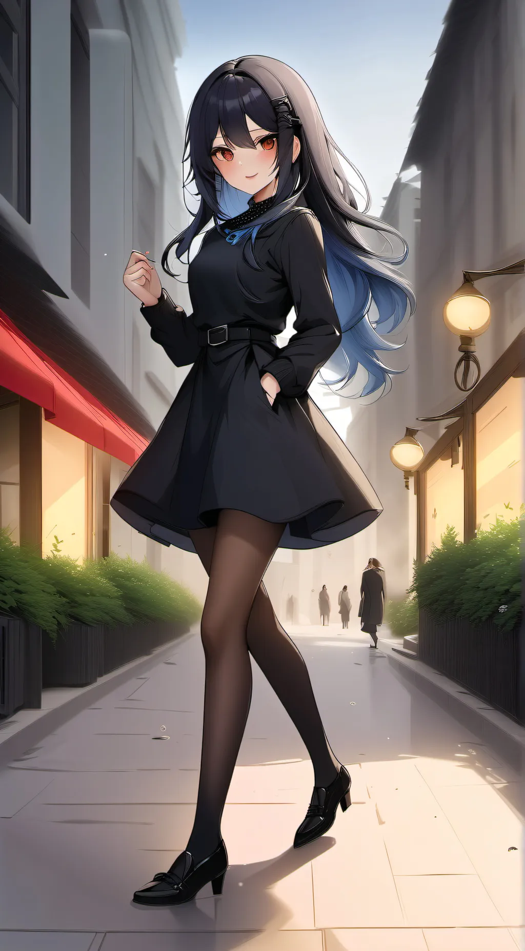 ai character: Naya background