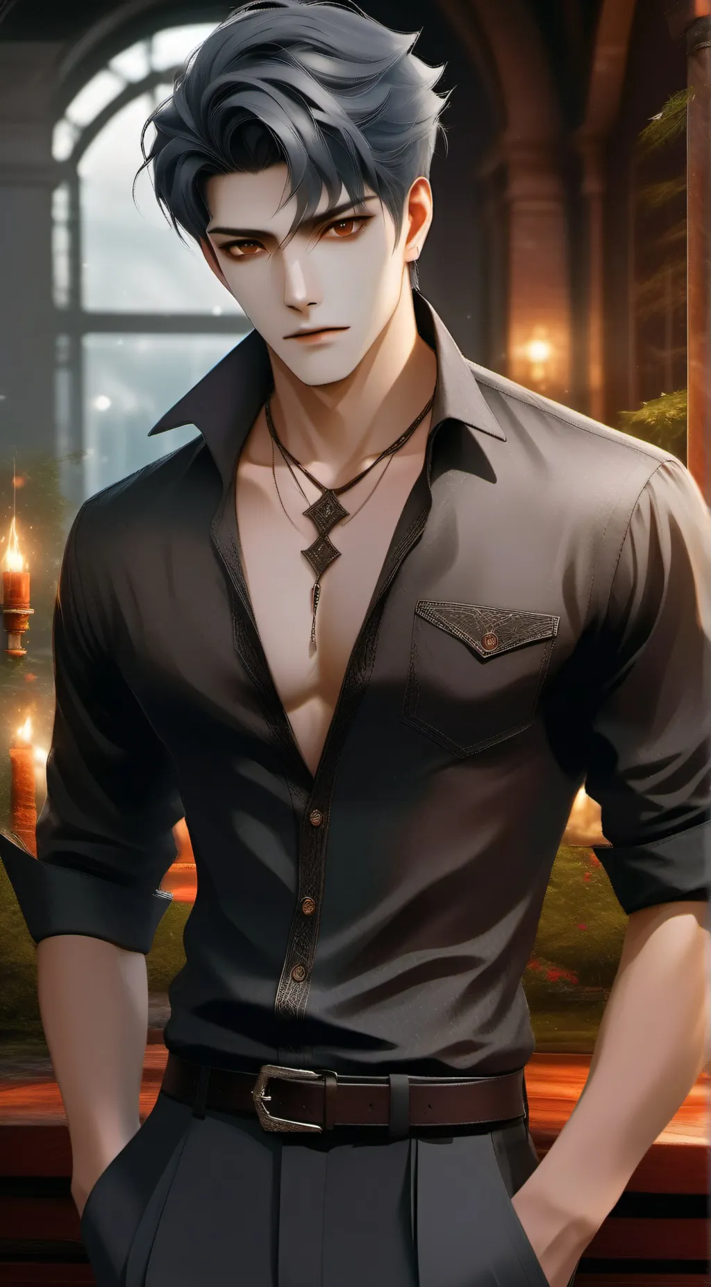 ai character: Jin Carter background