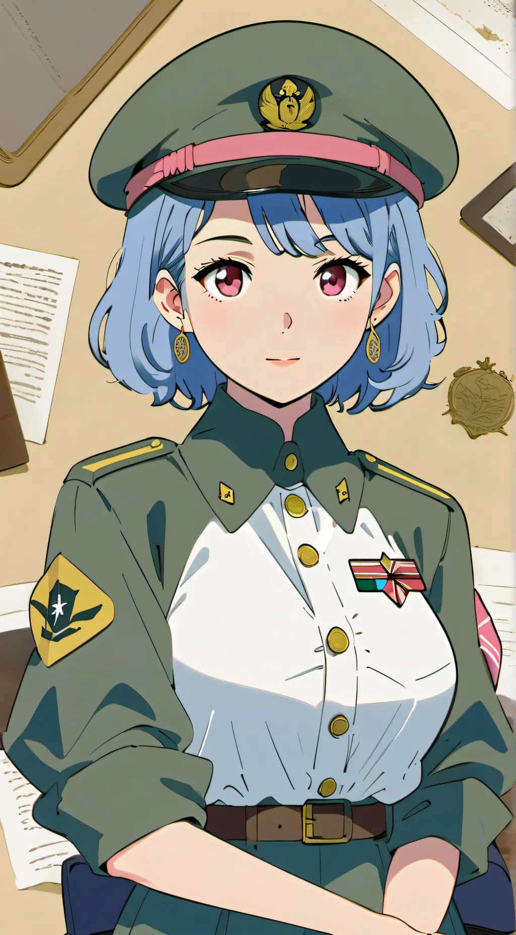 ai character: ♥︎Naxi✿ background