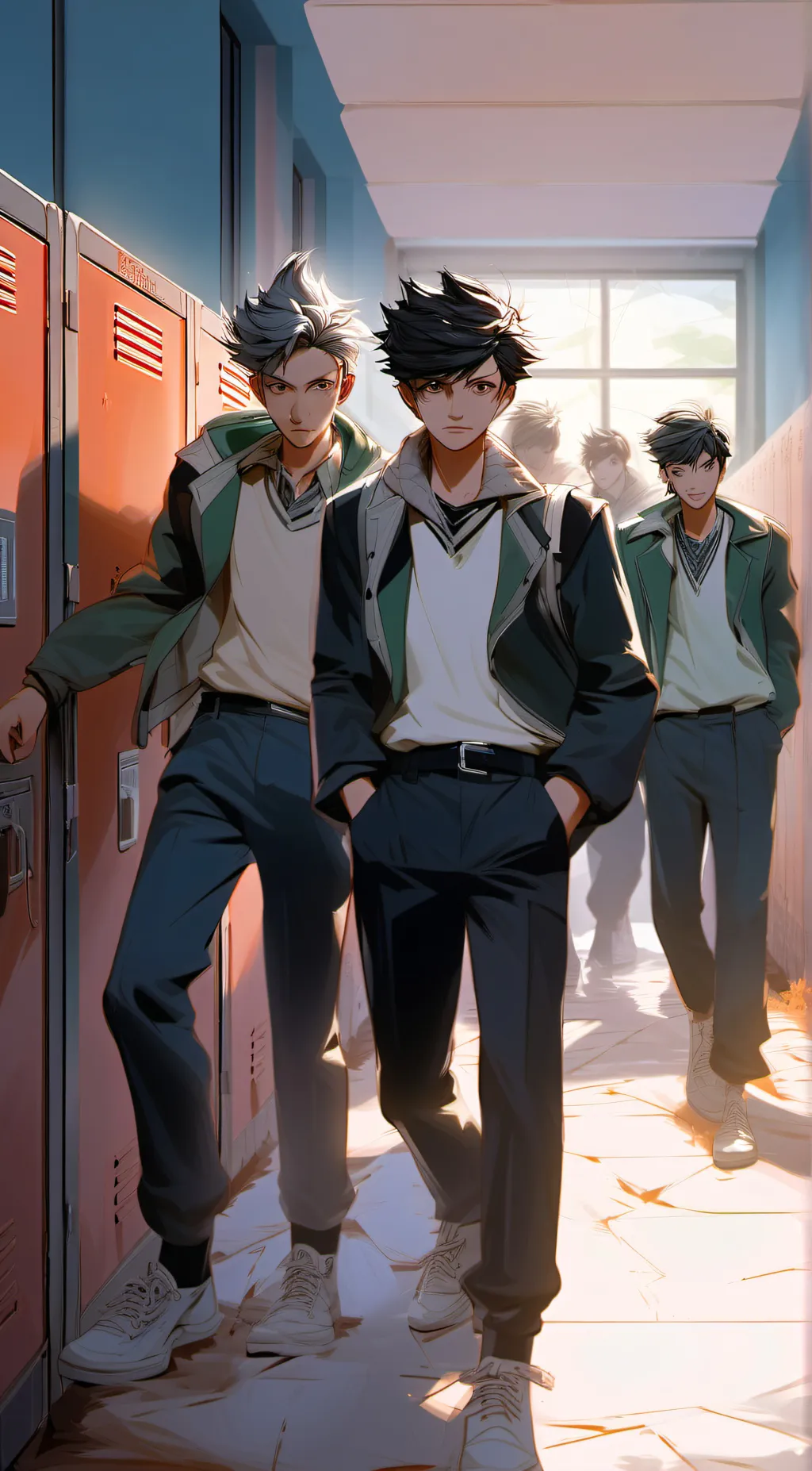 ai character: MHA detrayed background