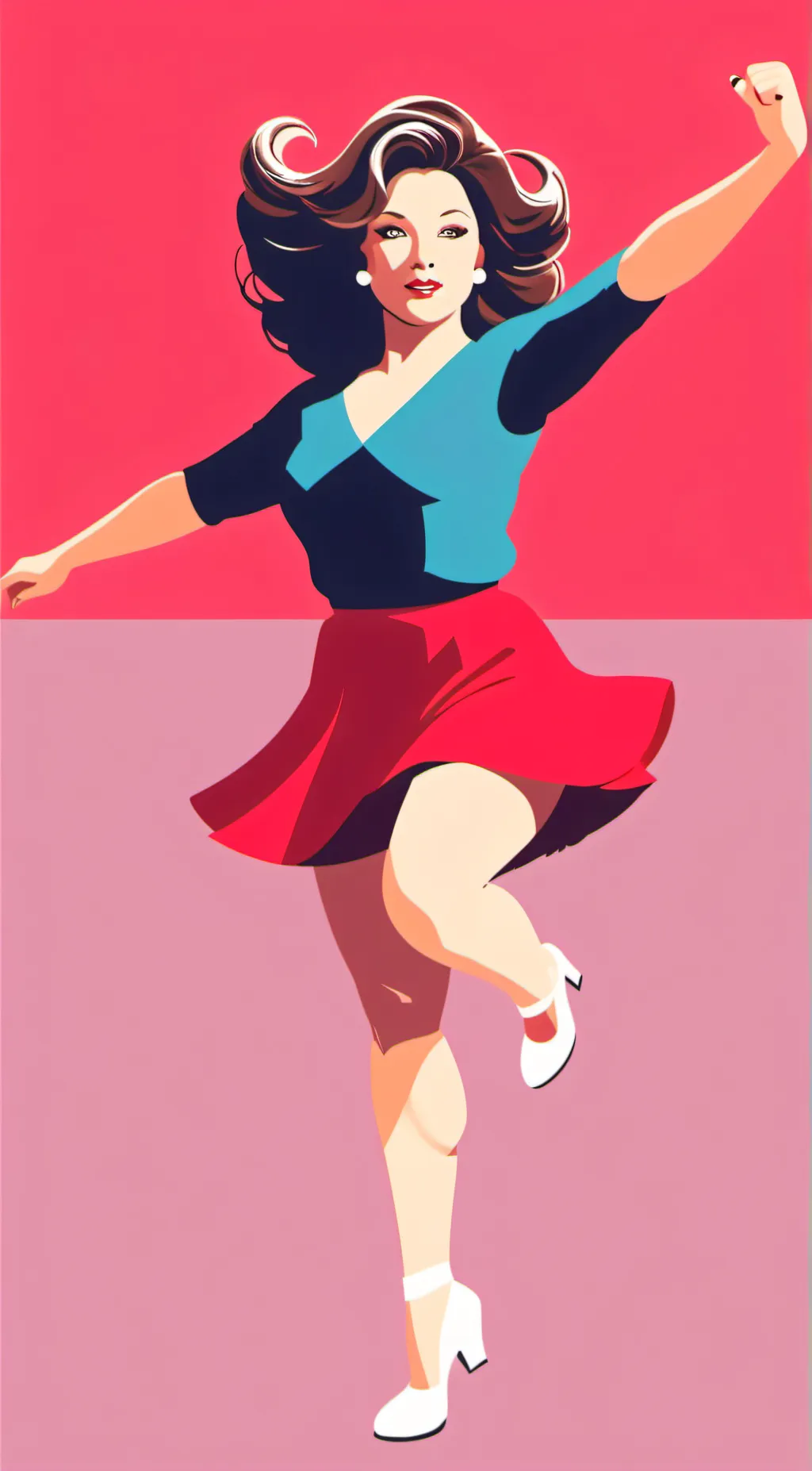 ai character: Abby lee miller background