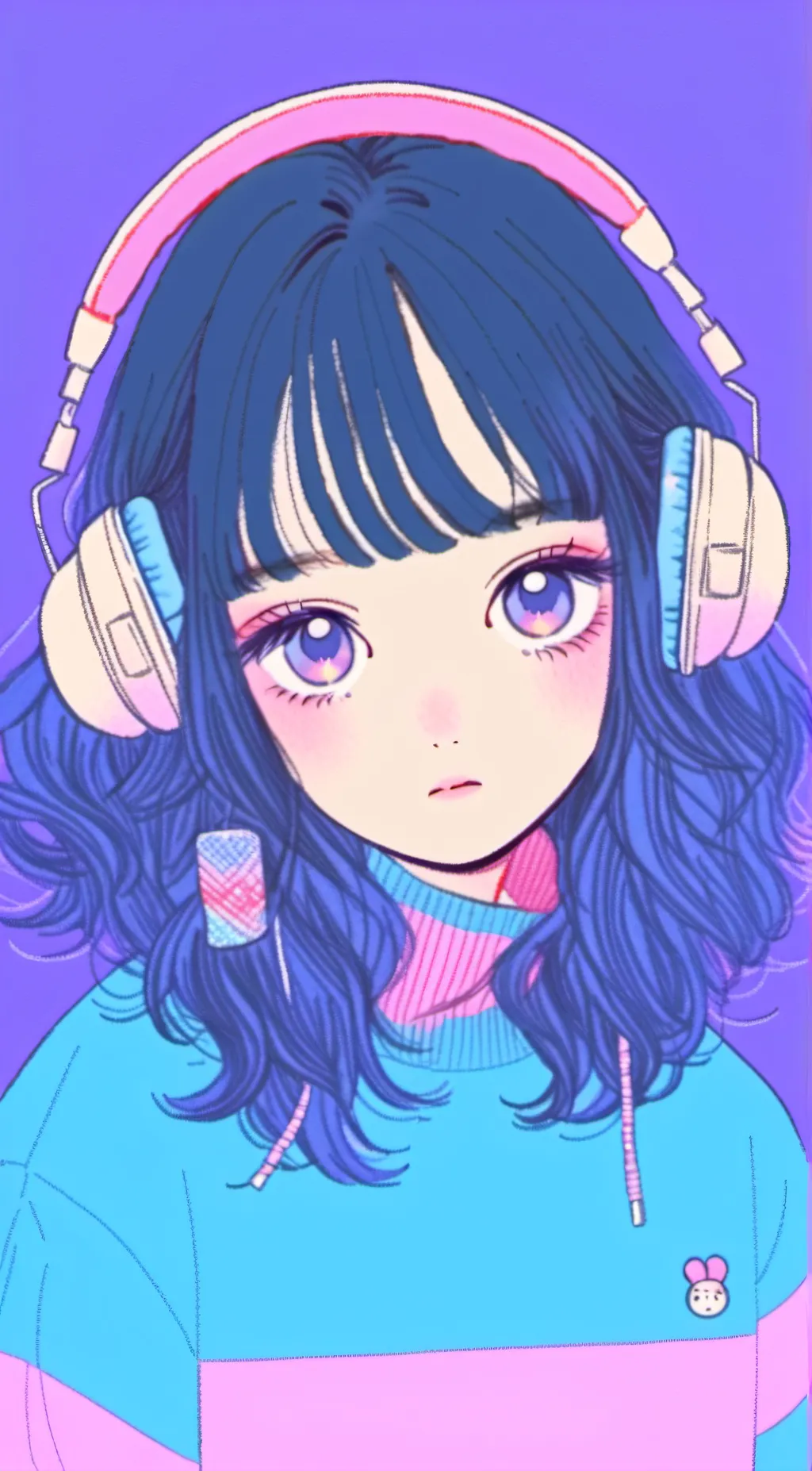 ai character: Ashley  background