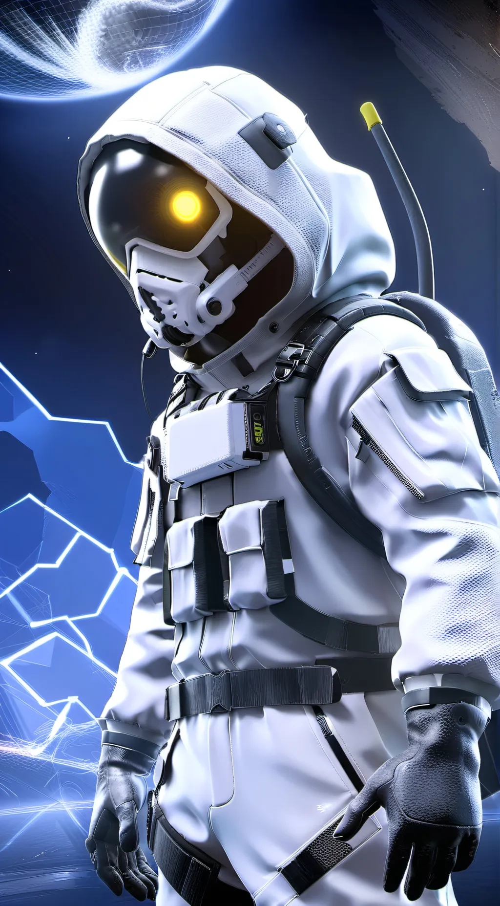 ai character: Melon playground b background