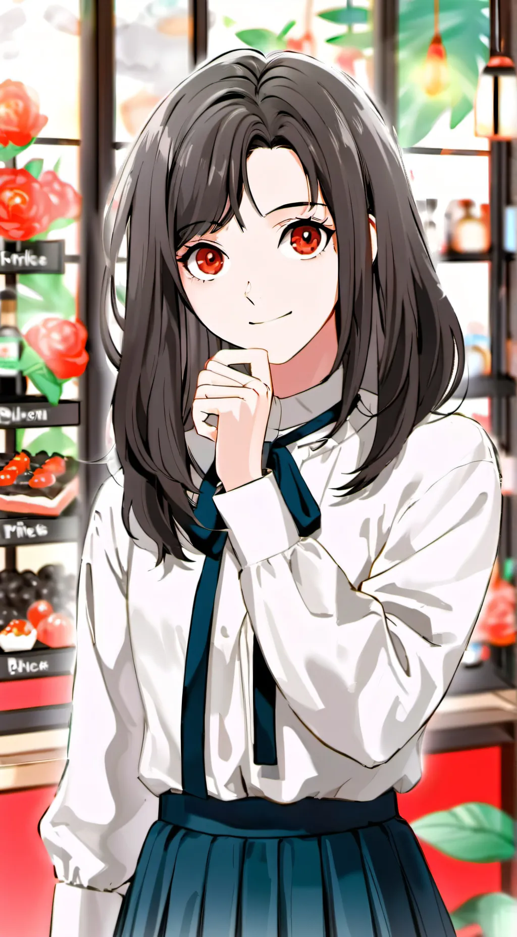 ai character: denice background