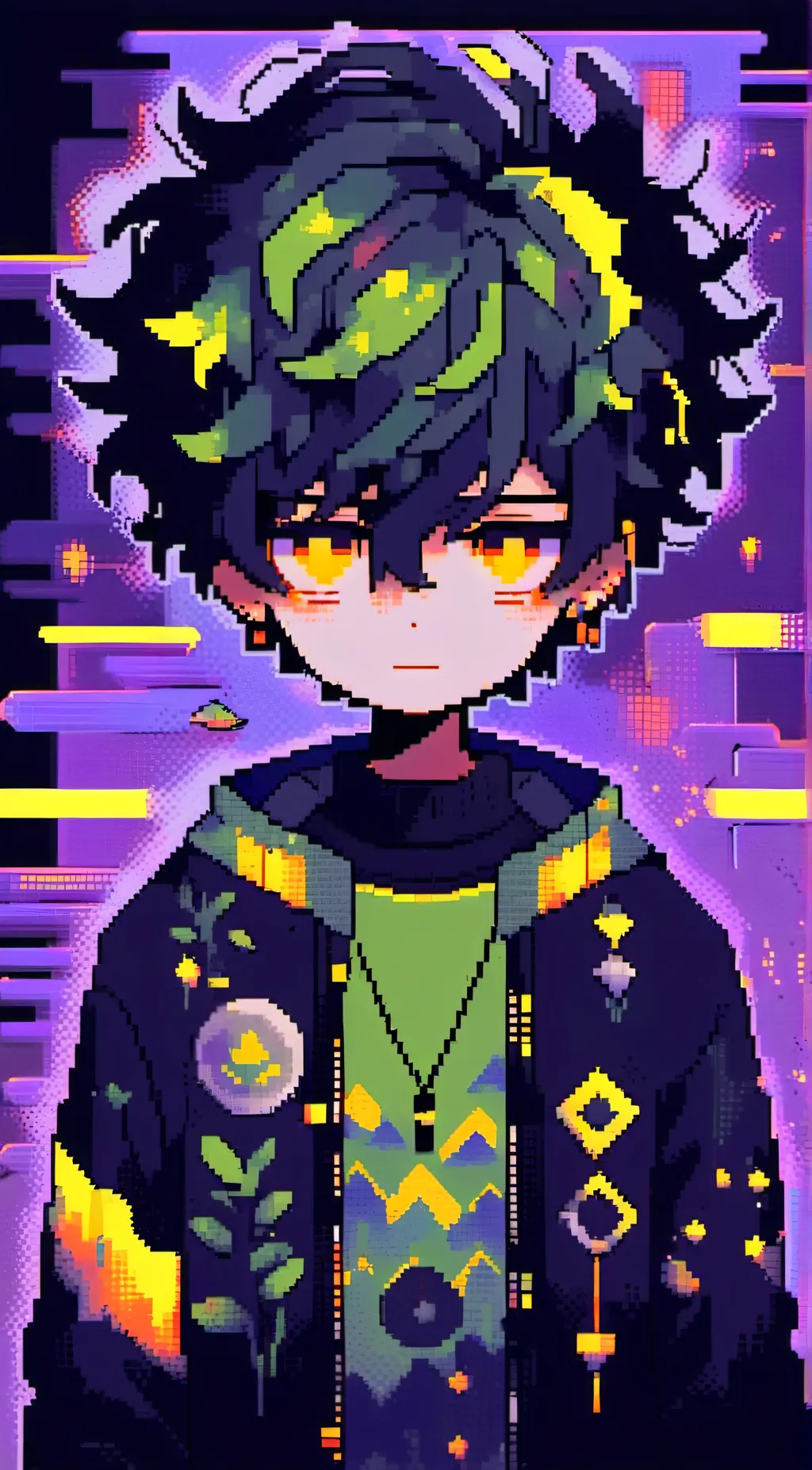 ai character: Gyutaro  background