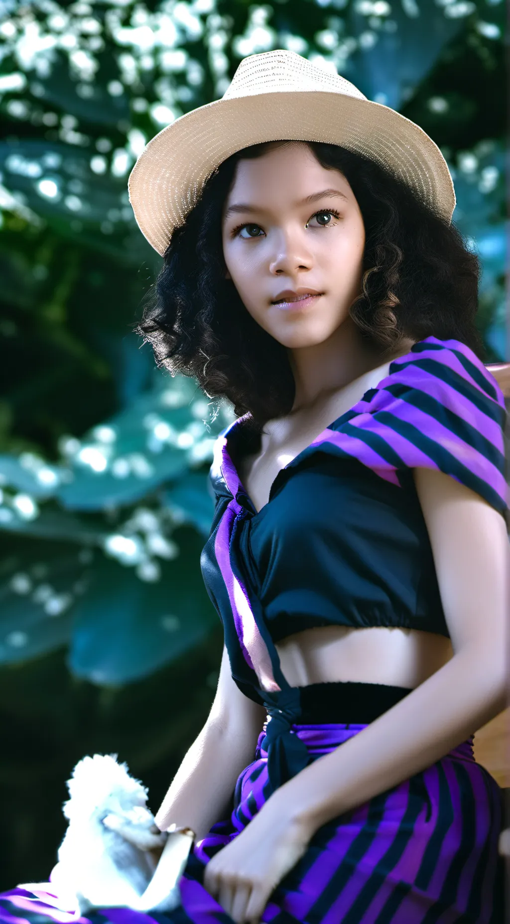 ai character: Alaina background