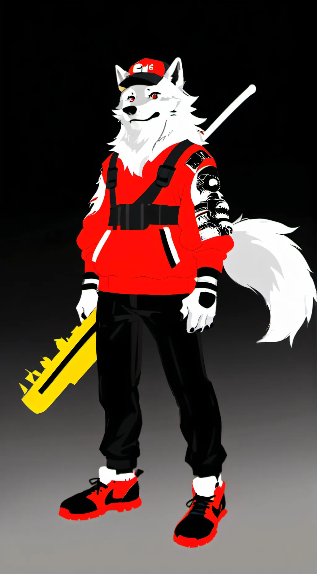 ai character: wolf killer  background