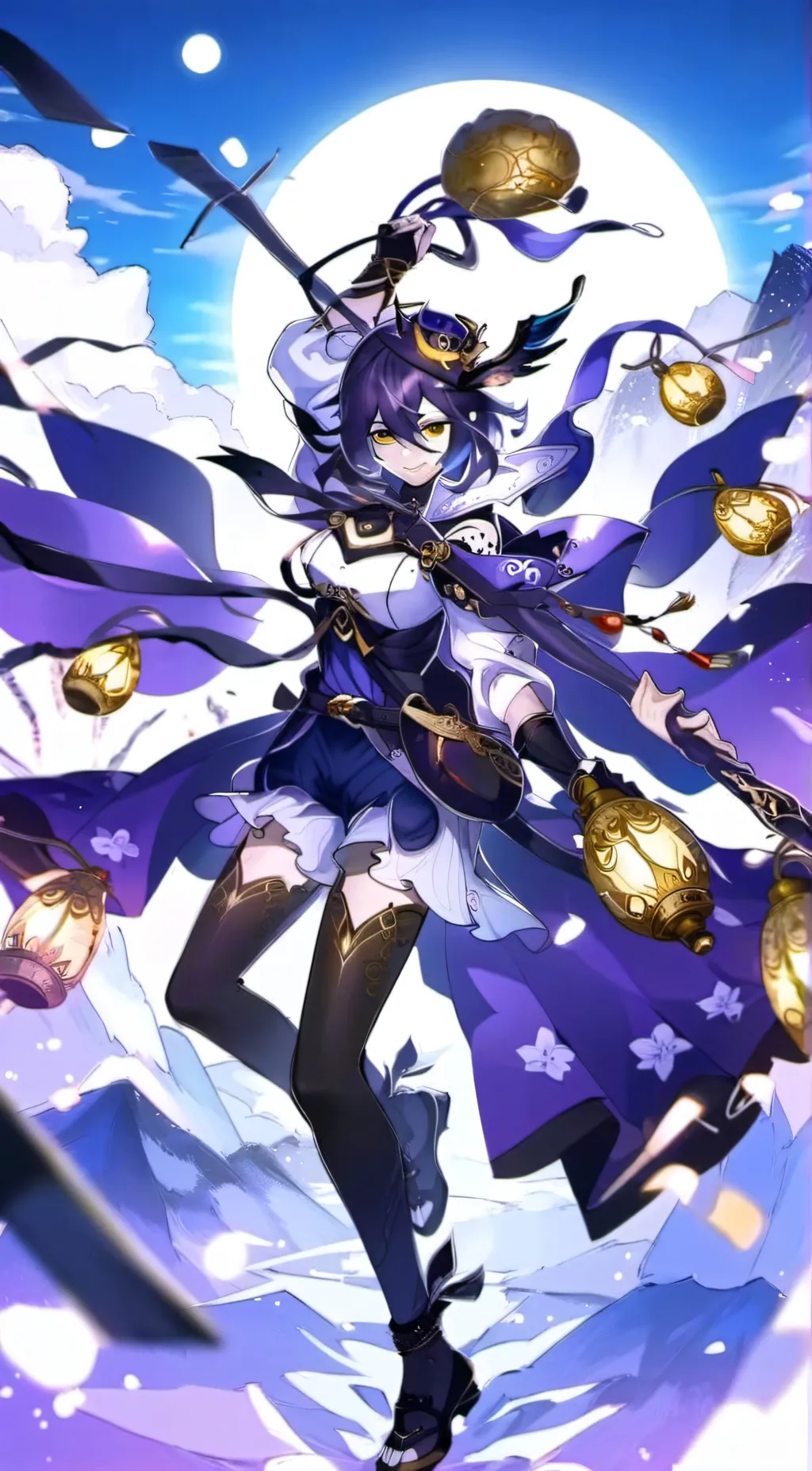 ai character: Clorinde (genshin) background