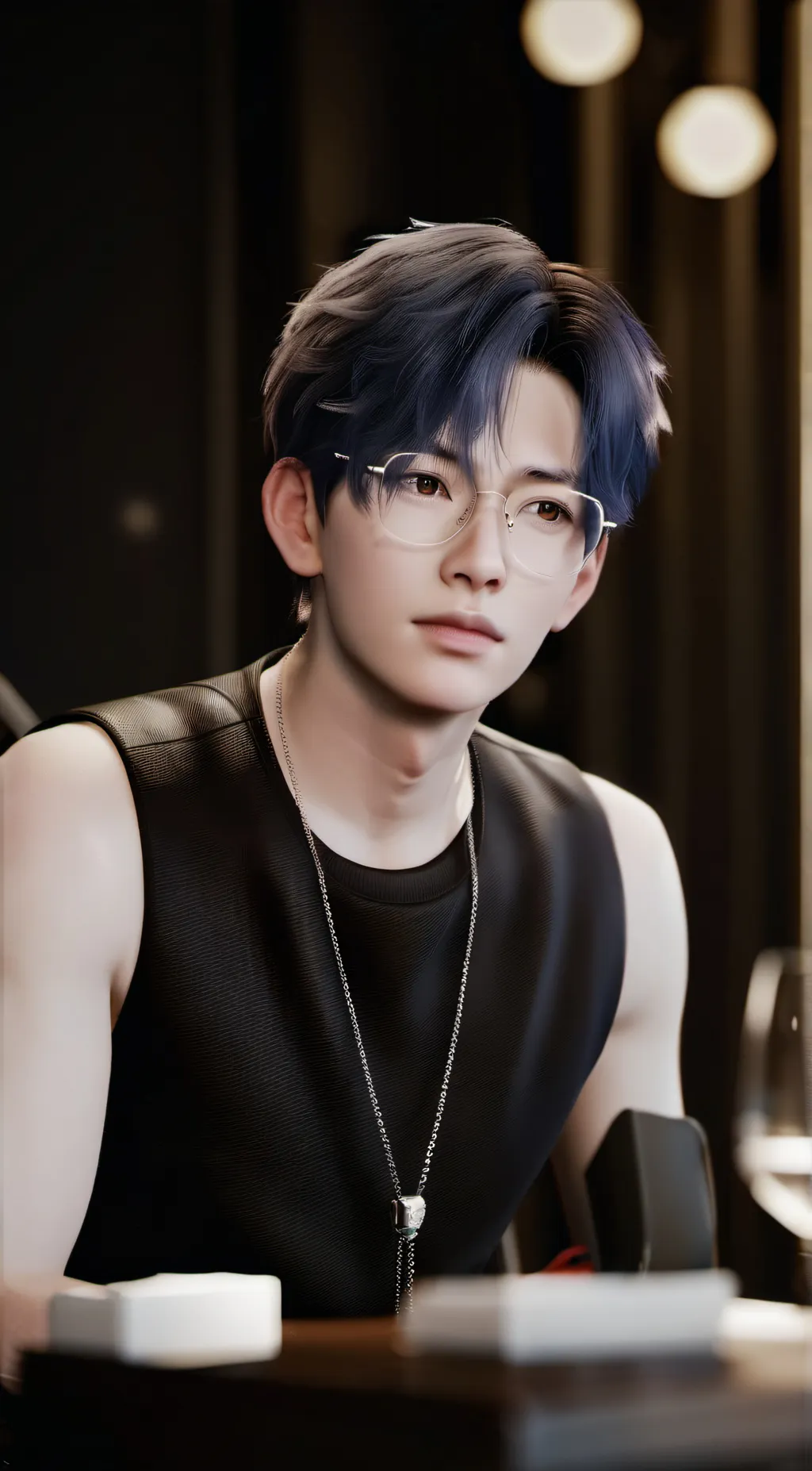 ai character: Lee Heeseung  background