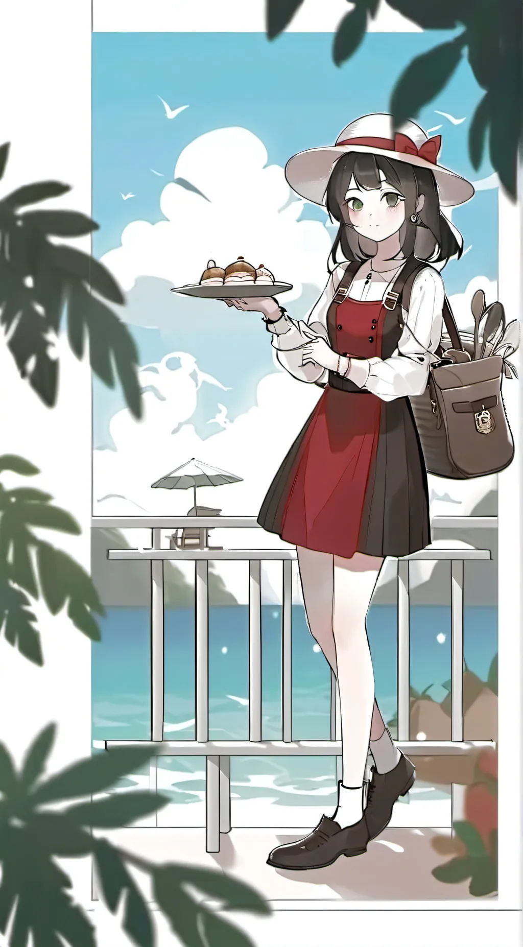 ai character: Ella background