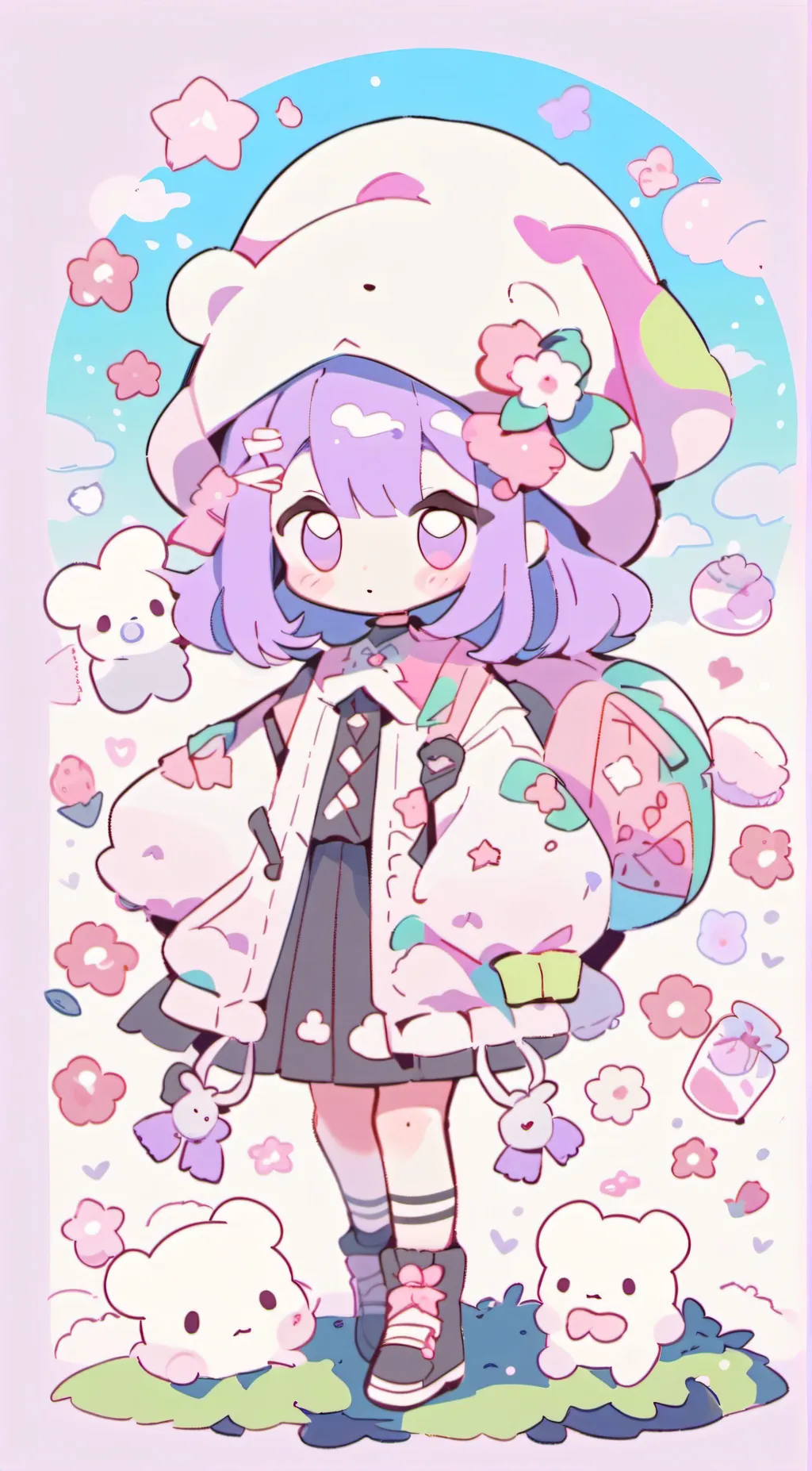 ai character: luar background