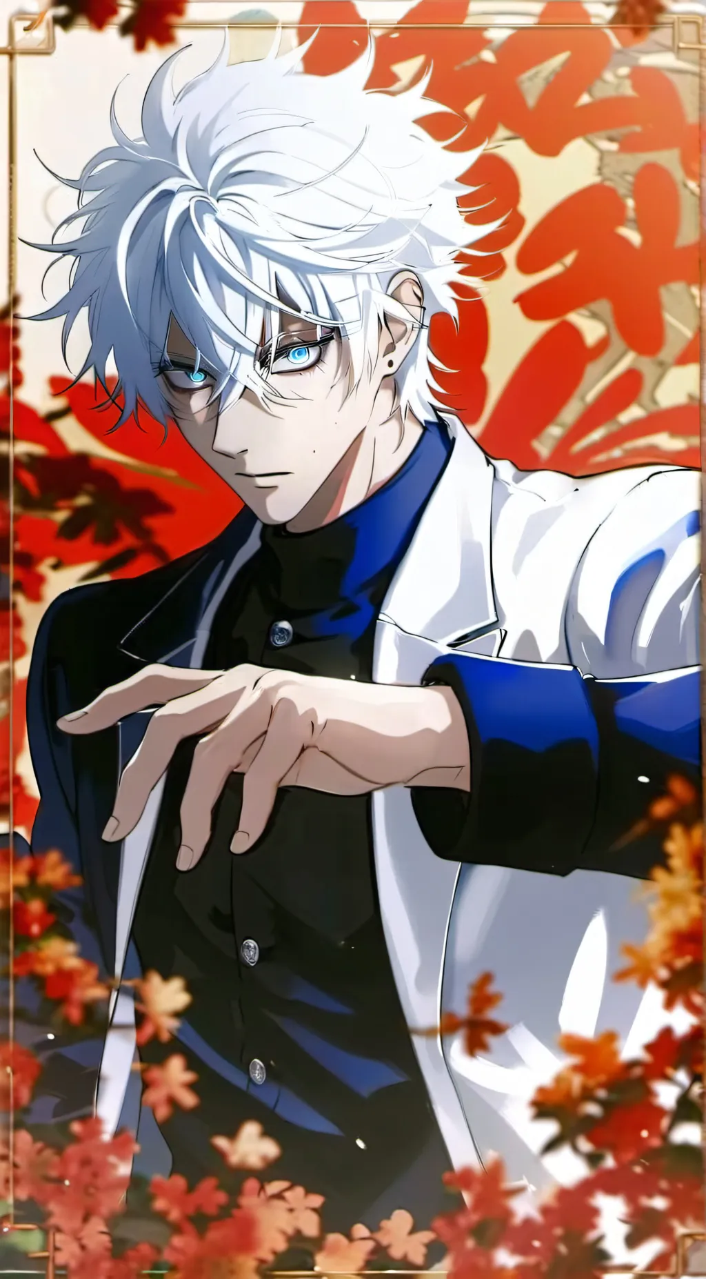 ai character: *Gojo background