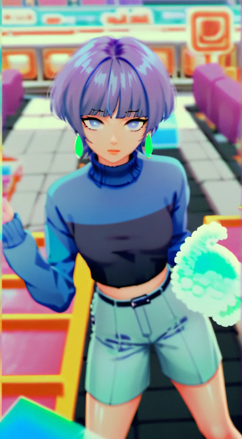 ai character: Tulip background