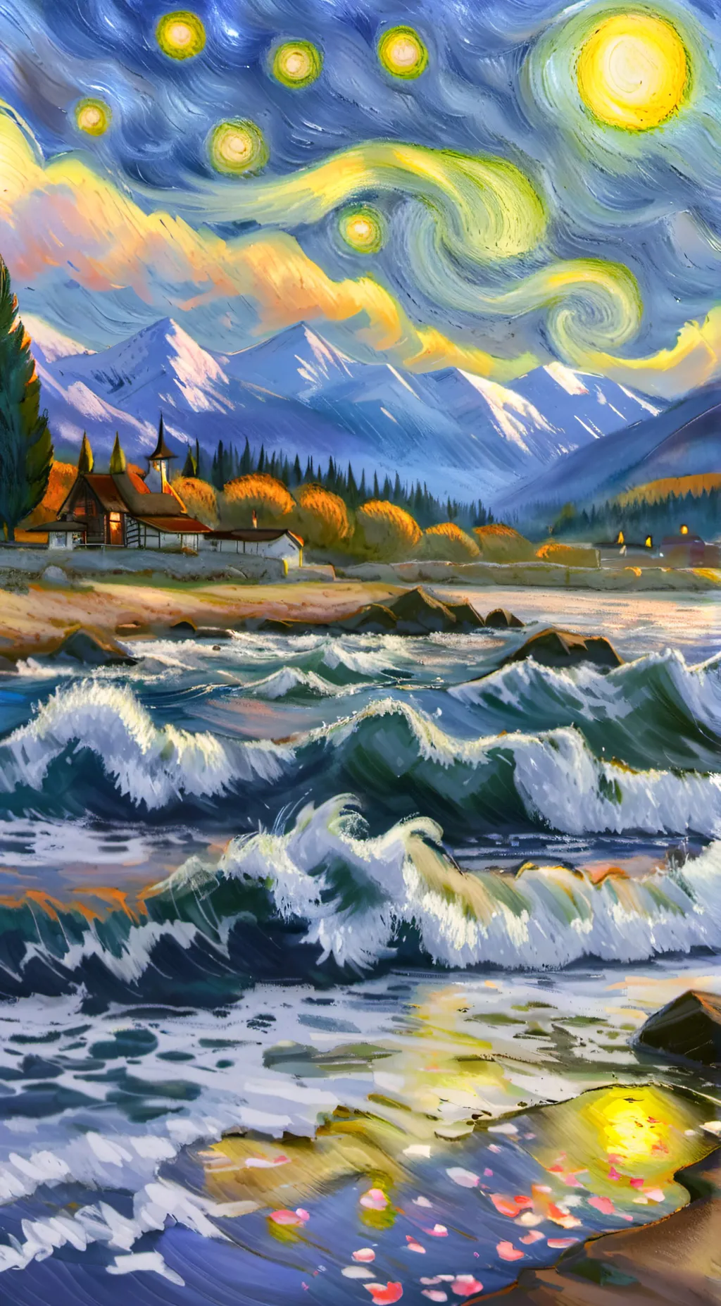 ai character: MD but in a cave background